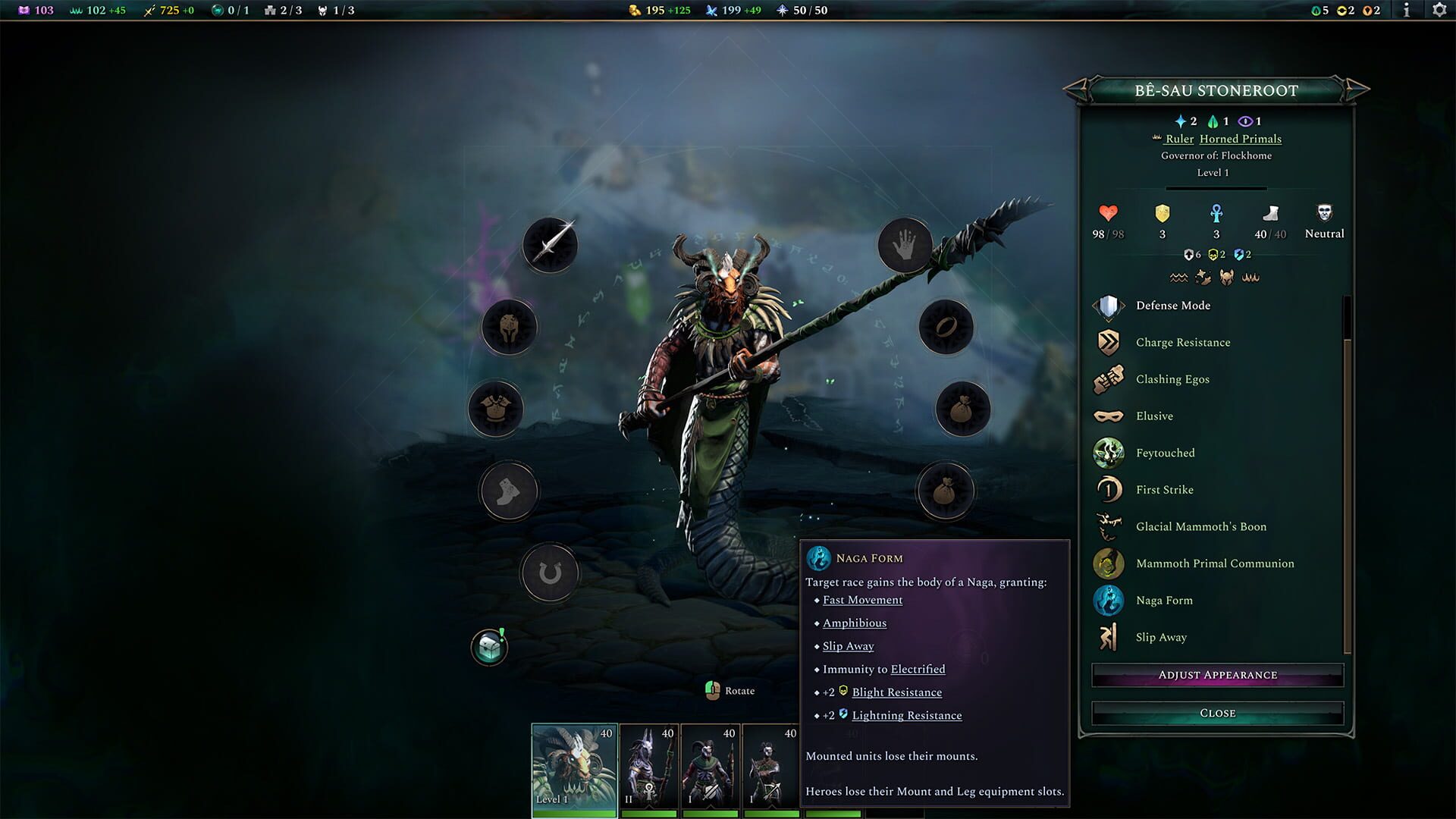 Screenshot for Age of Wonders 4: Primal Fury