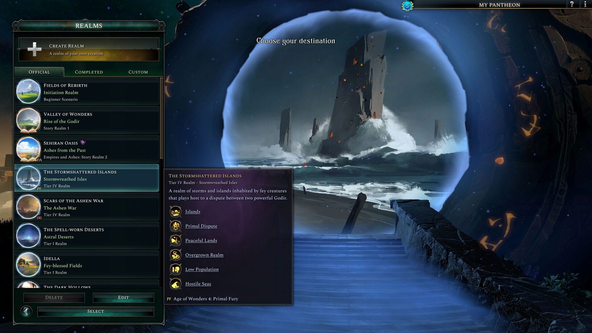 Screenshot for Age of Wonders 4: Primal Fury