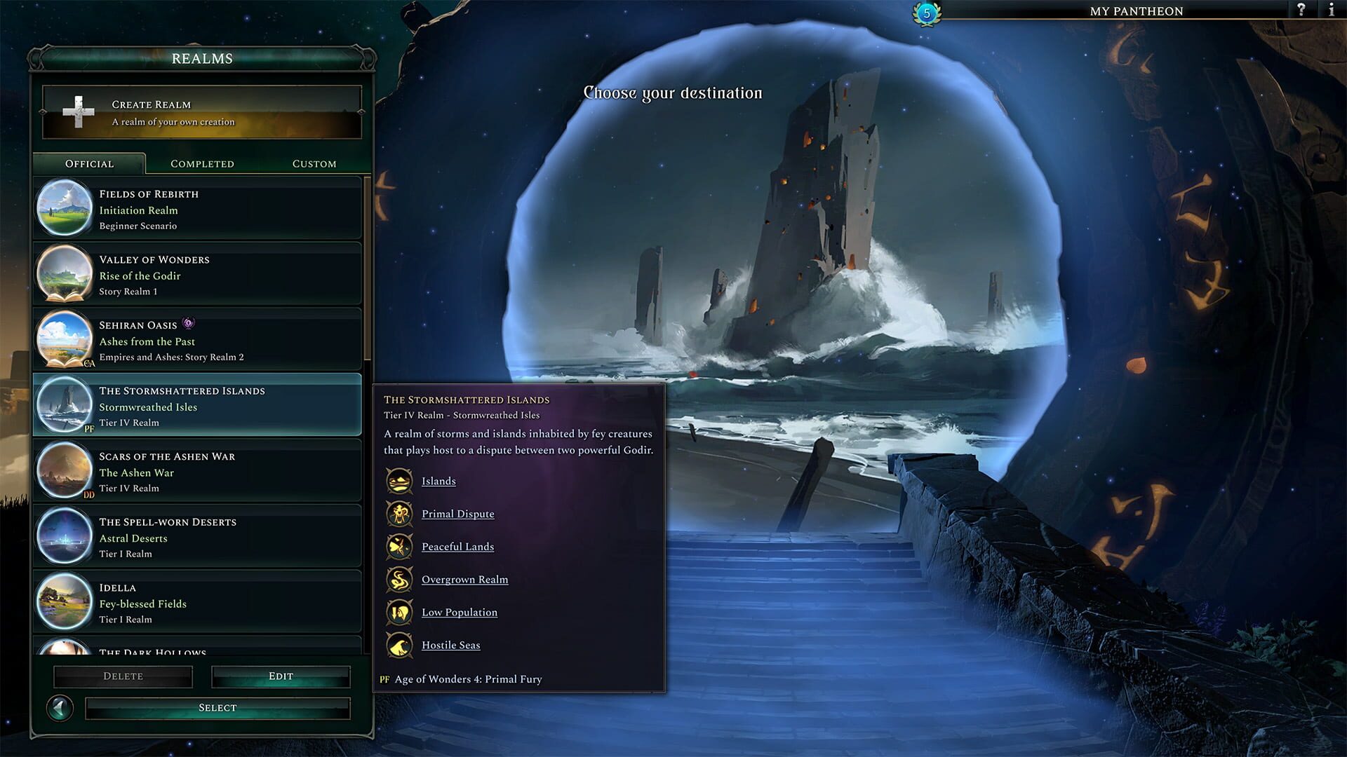 Screenshot for Age of Wonders 4: Primal Fury