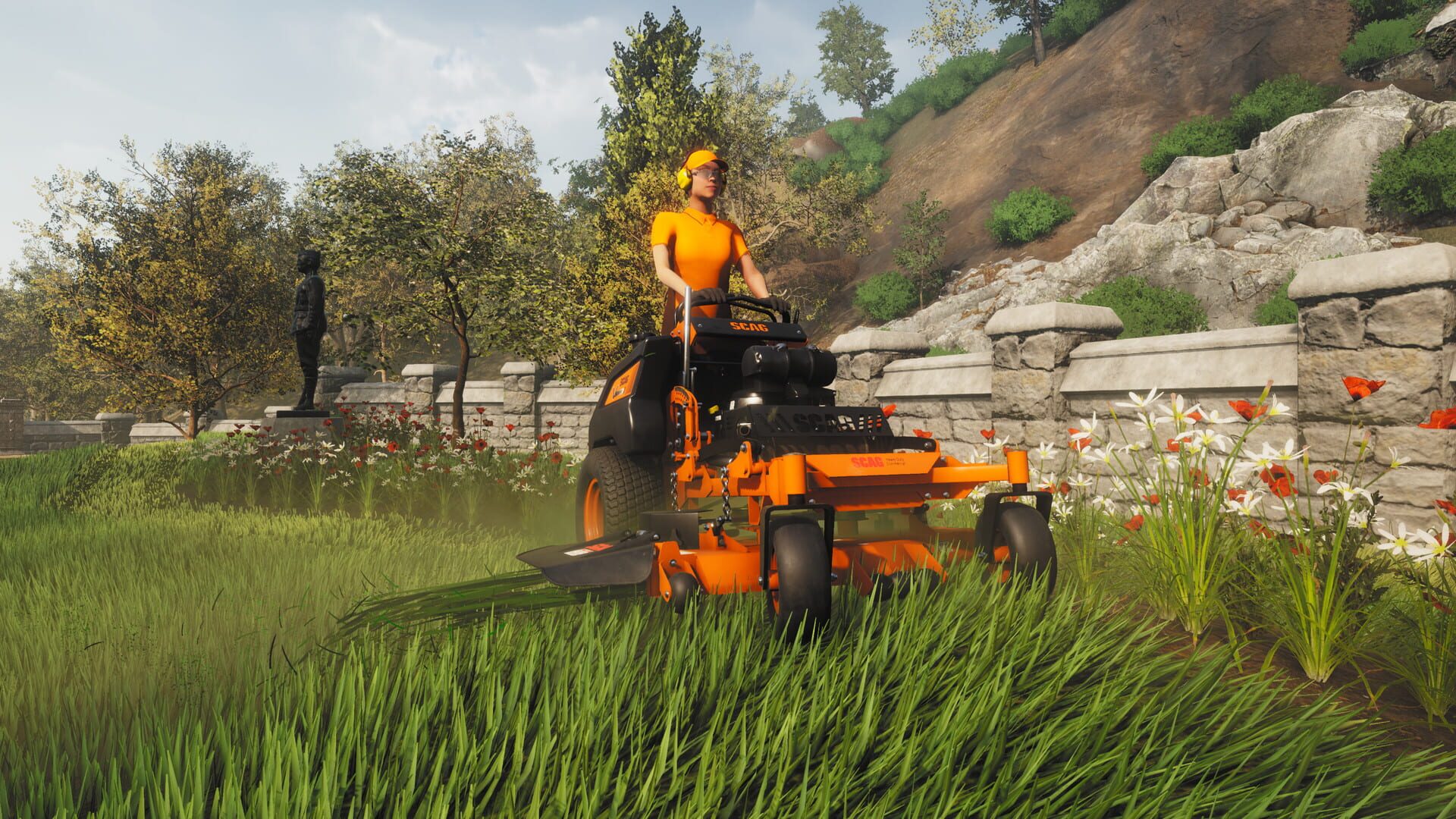 Screenshot for Lawn Mowing Simulator