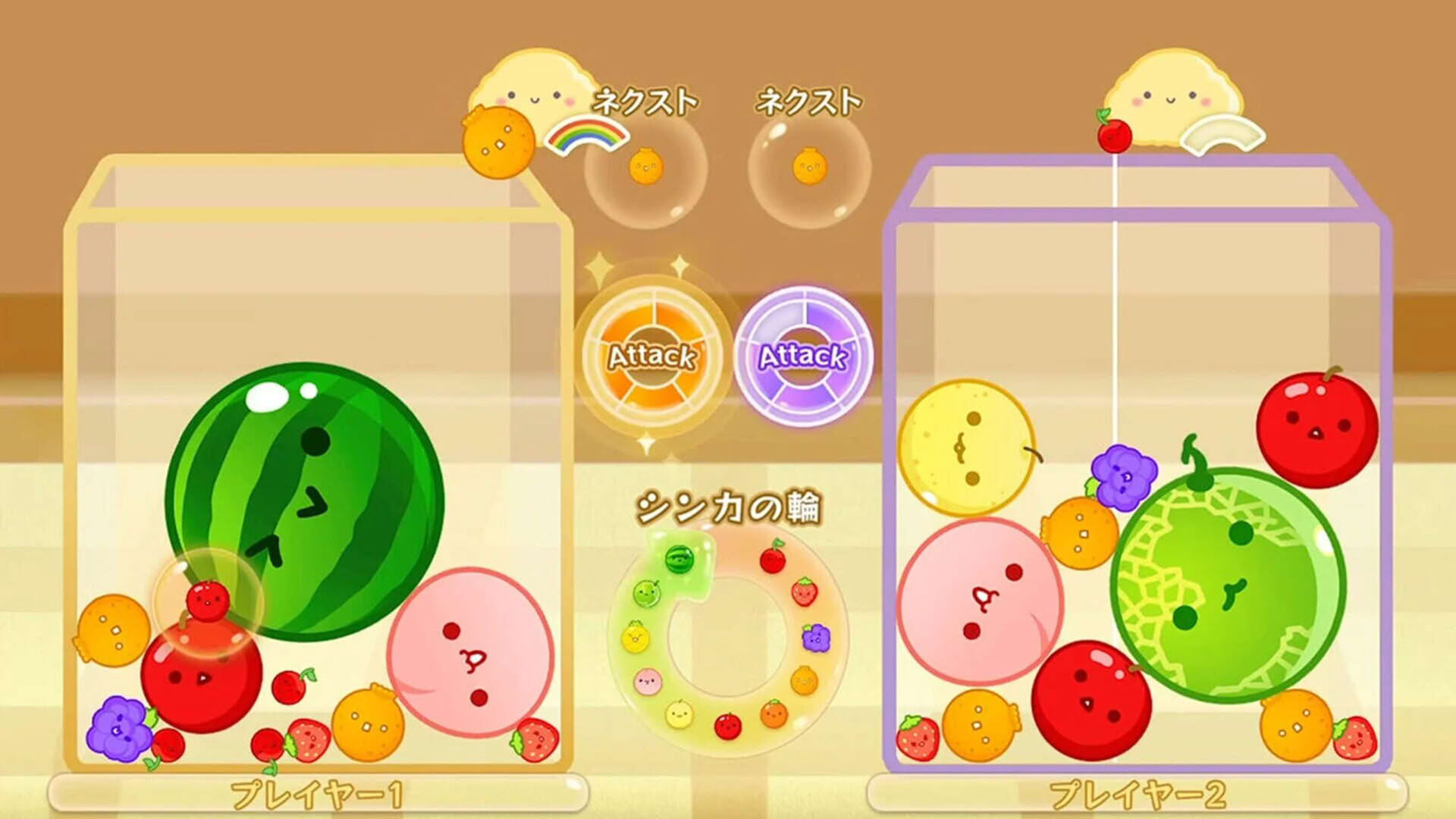 Screenshot for Suika Game: Multi-Player Mode Expansion Pack