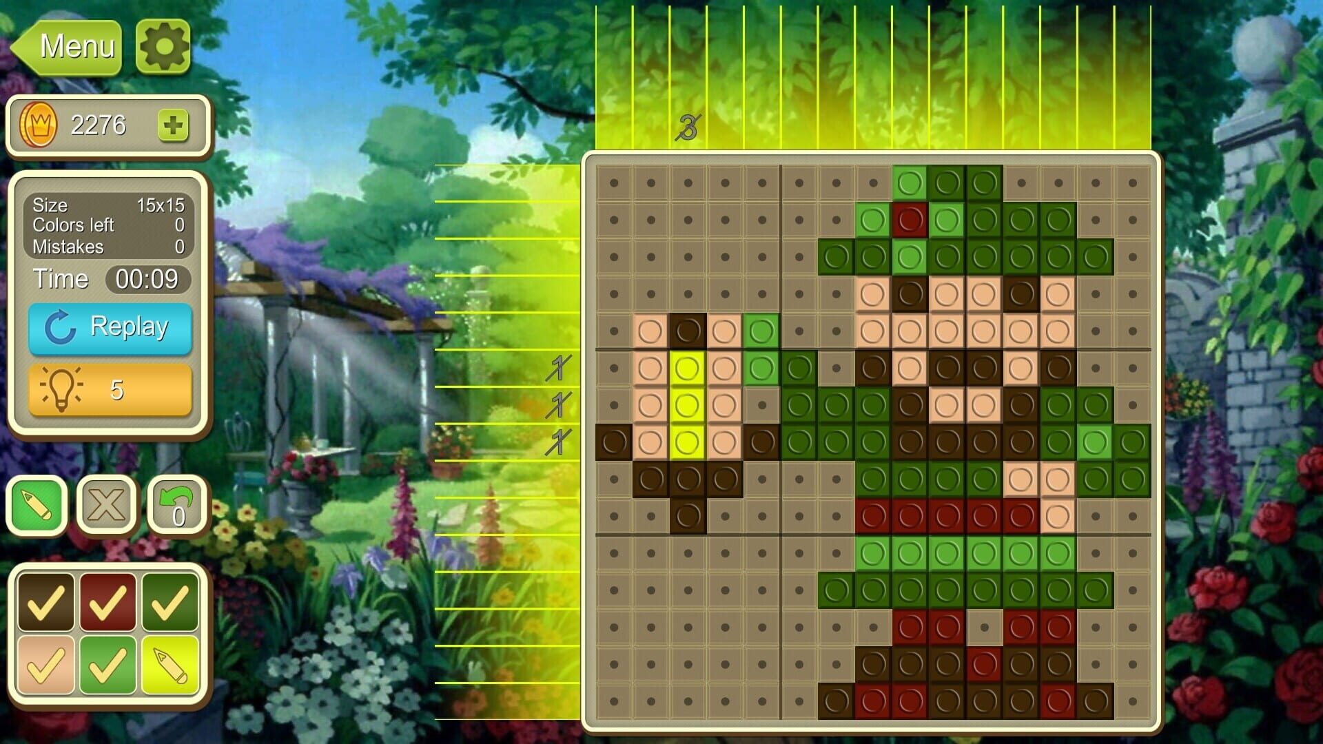 Screenshot for Simple Mosaics: Nonogram Puzzles
