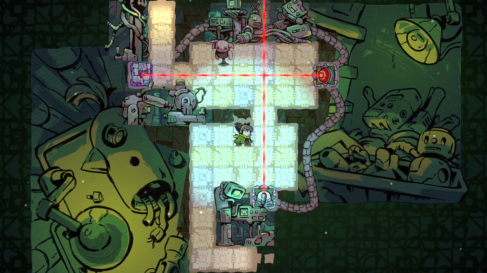 Screenshot for Arranger: A Role-Puzzling Adventure