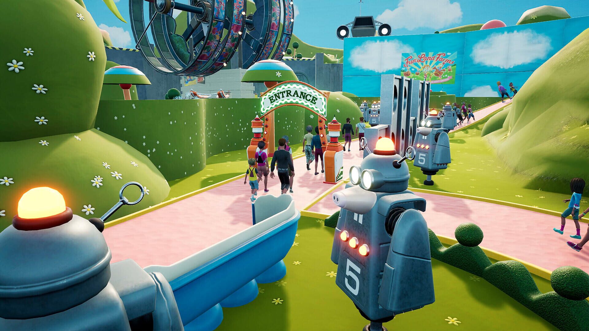 Screenshot for Park Beyond: Chicken Run - Dawn of the Nugget: Theme World