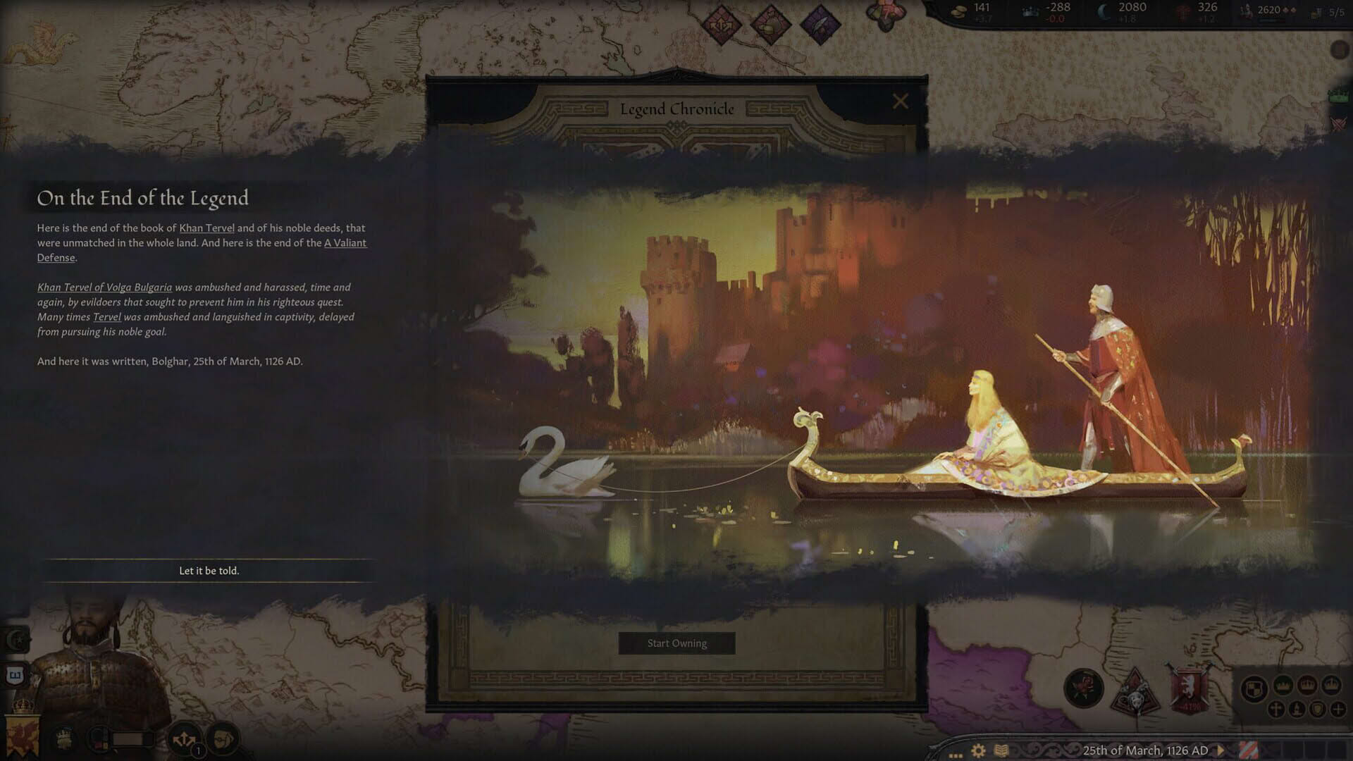Screenshot for Crusader Kings III: Legends of the Dead