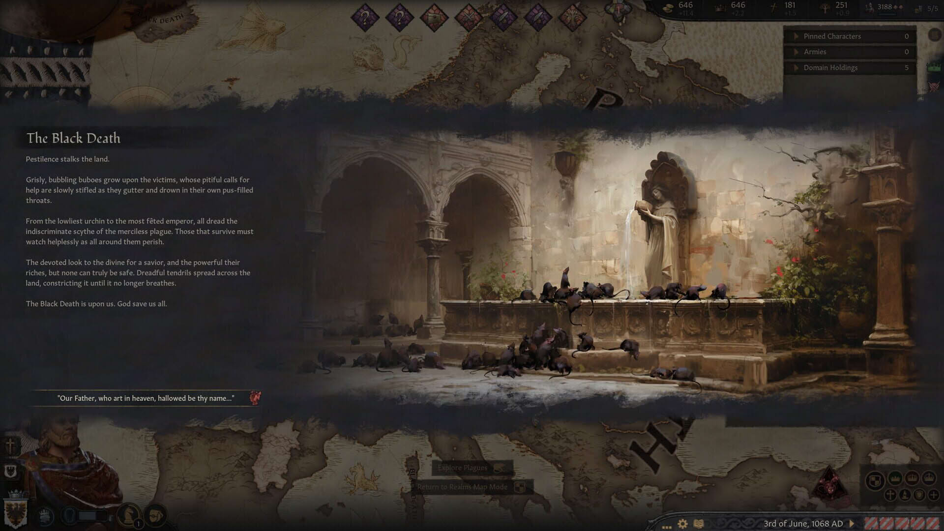 Screenshot for Crusader Kings III: Legends of the Dead