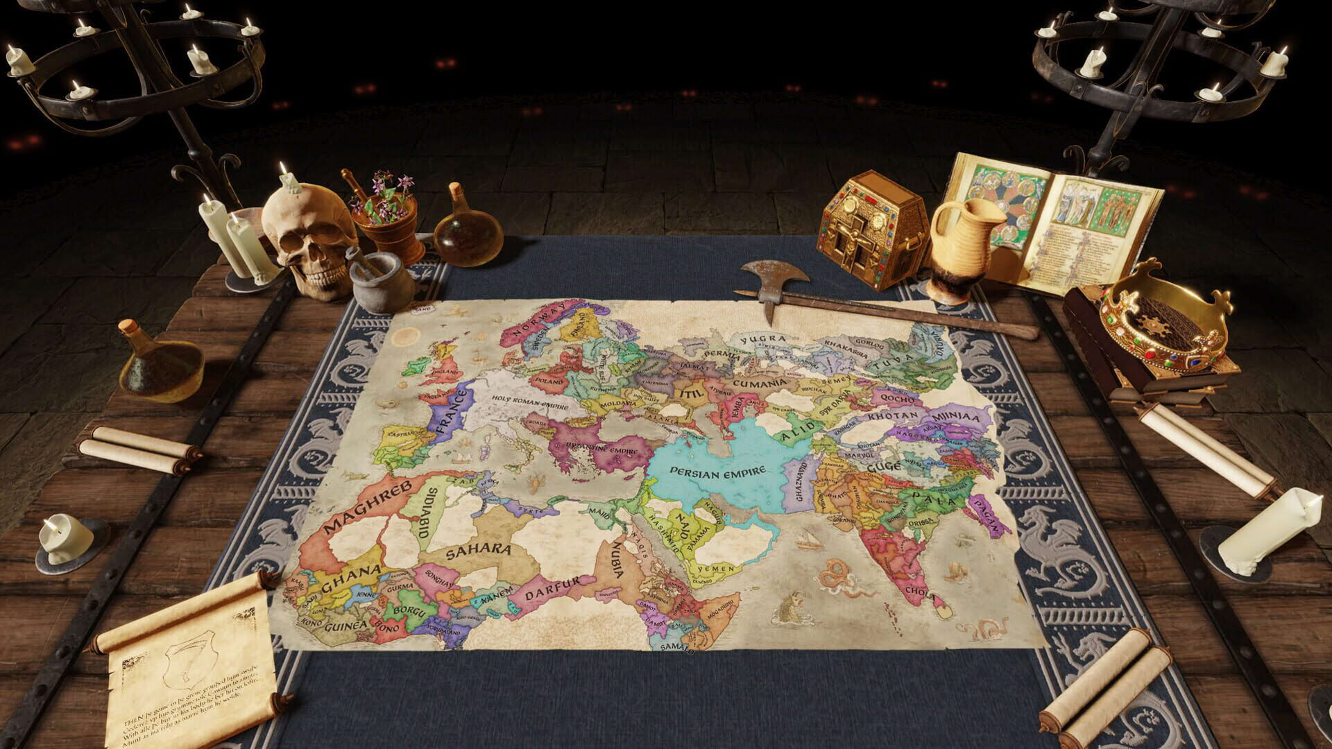 Screenshot for Crusader Kings III: Legends of the Dead