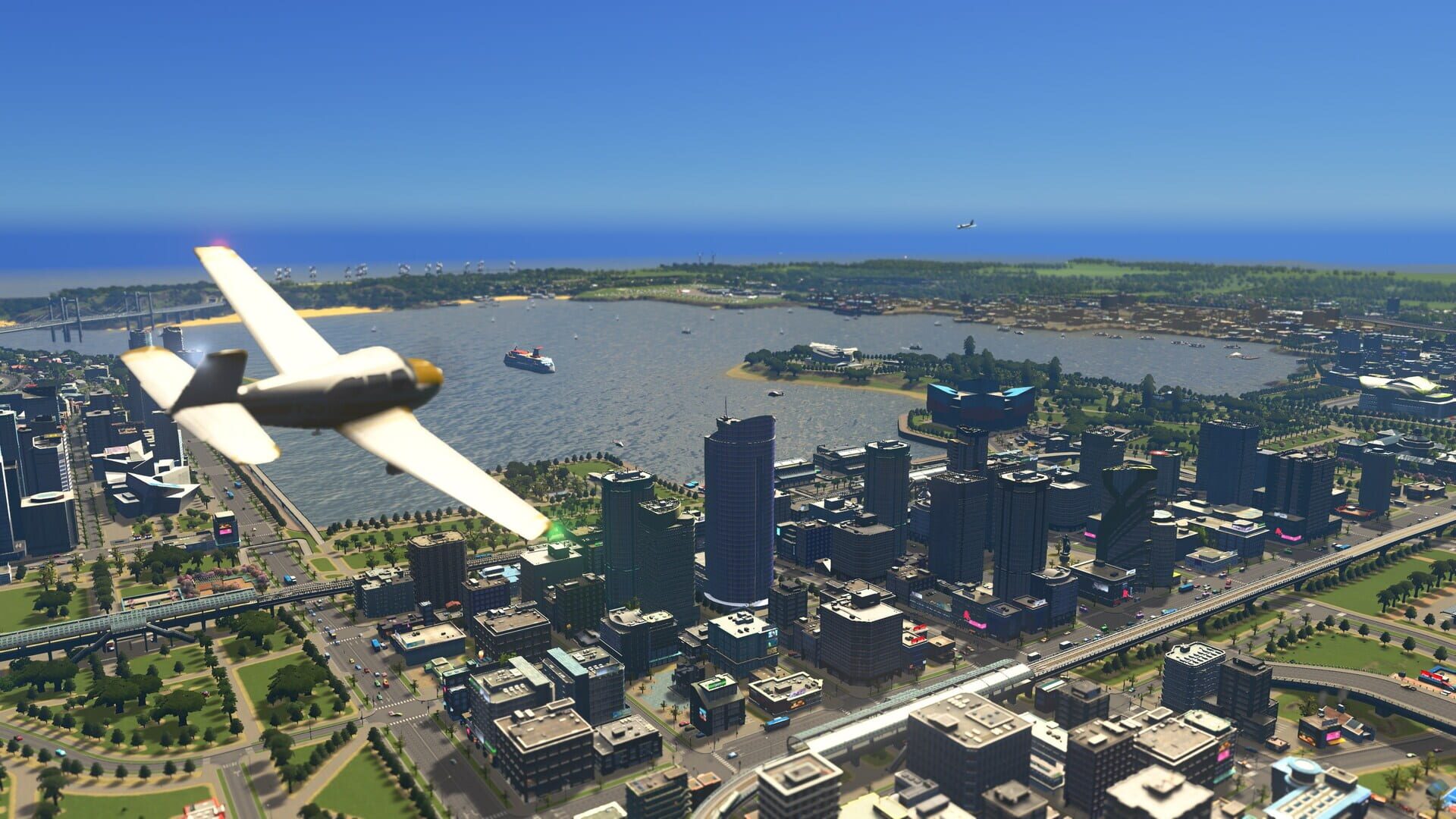 Screenshot for Cities: Skylines - Remastered: Sunset Harbor