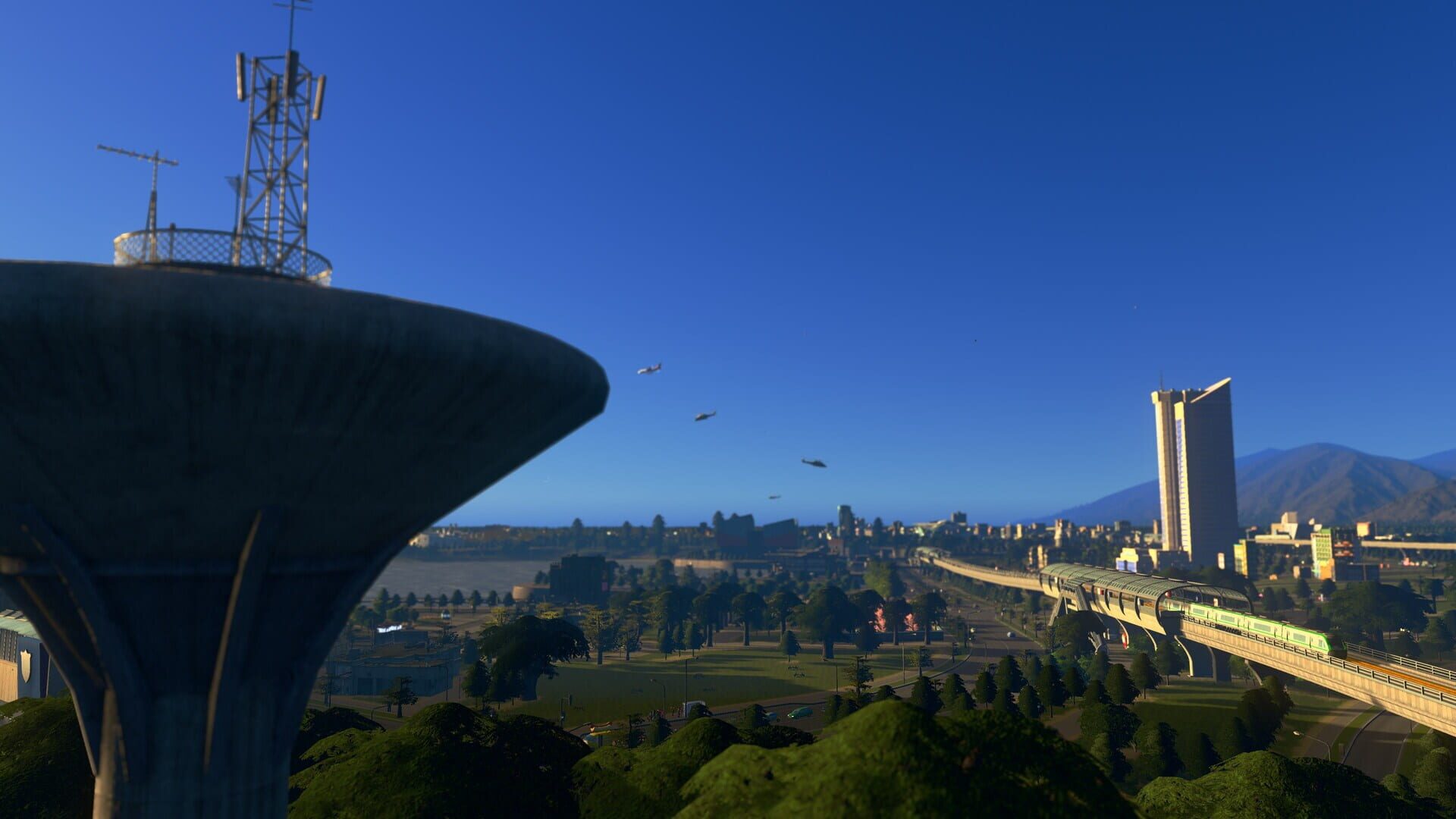 Screenshot for Cities: Skylines - Remastered: Sunset Harbor