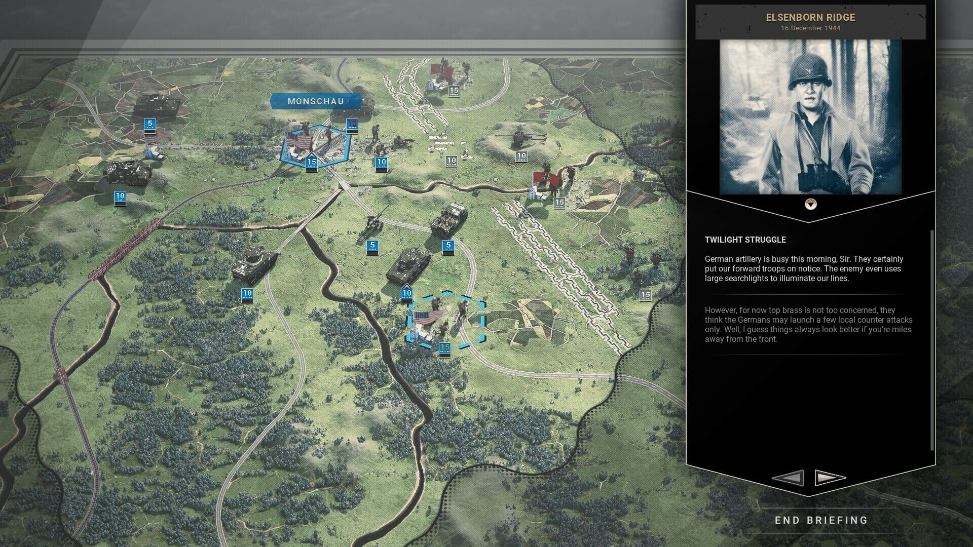 Screenshot for Panzer Corps 2: Frontlines - Bulge
