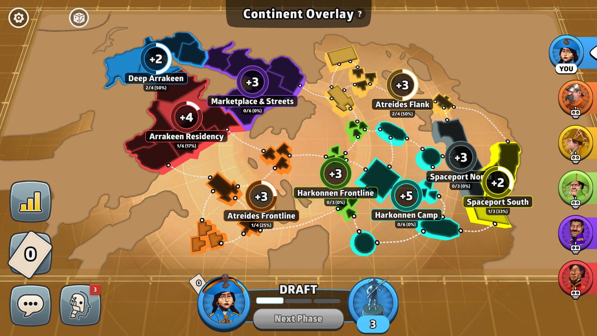 Screenshot for Risk: Global Domination - Dune Map Pack
