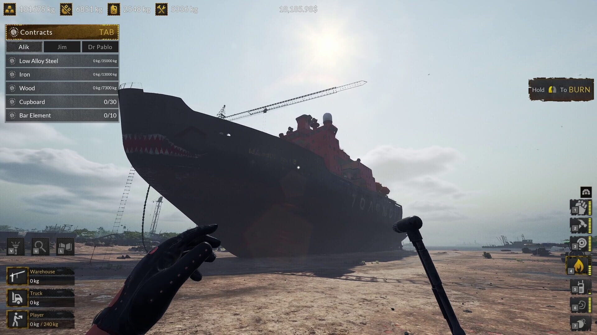Screenshot for Ship Graveyard Simulator 2: Steel Giants