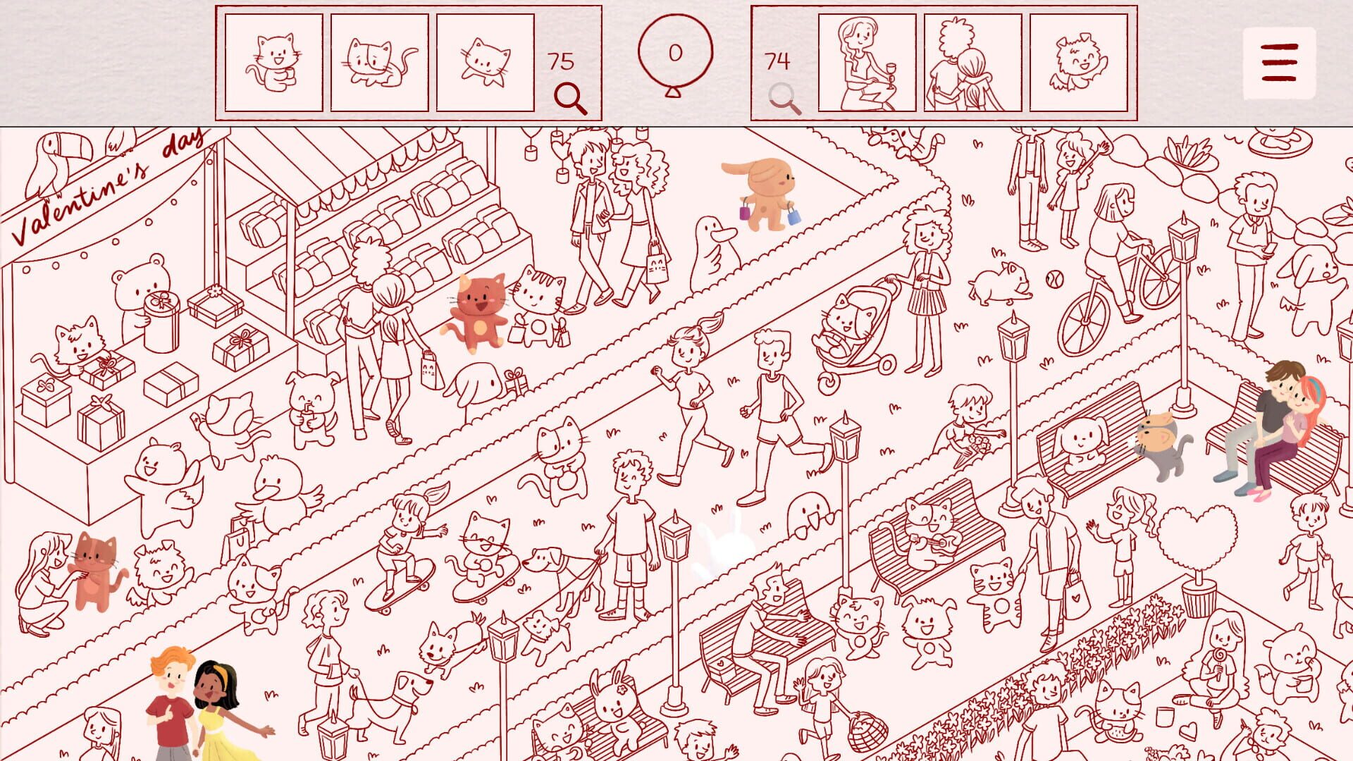 Screenshot for Meow Moments: Valentine's Day