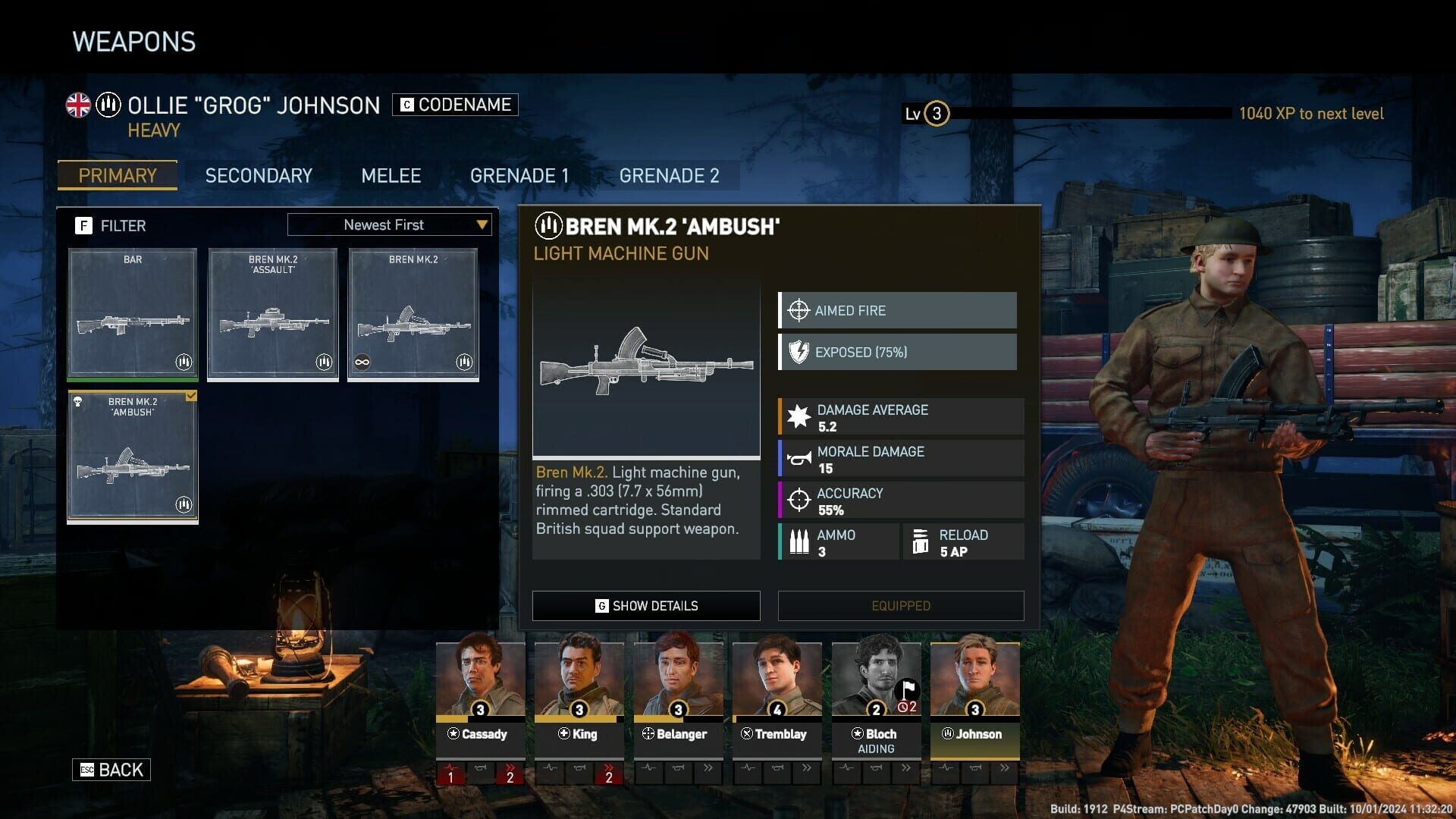 Screenshot for Classified: France '44 - Guerrilla