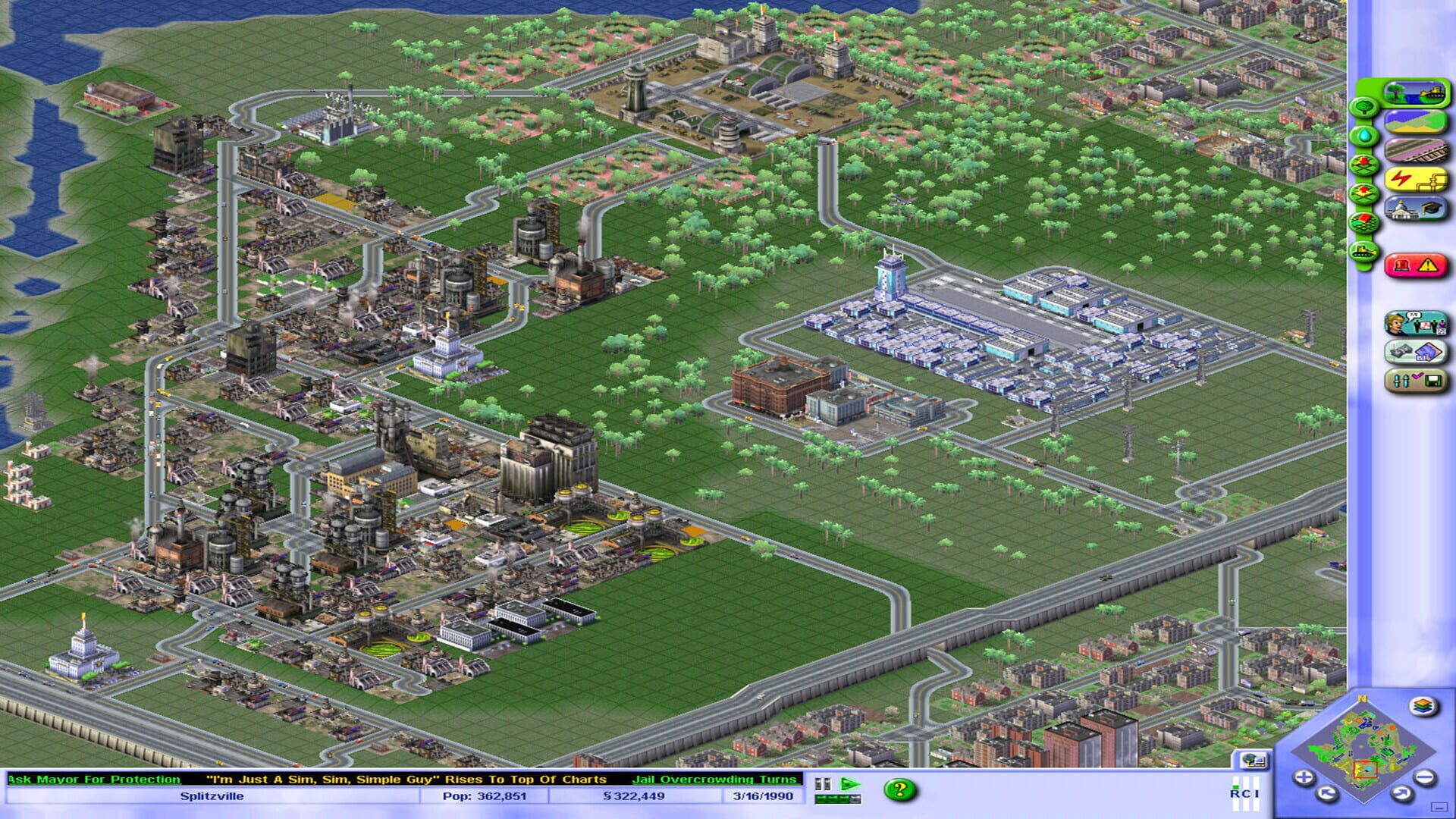 Screenshot for SimCity 3000 Unlimited