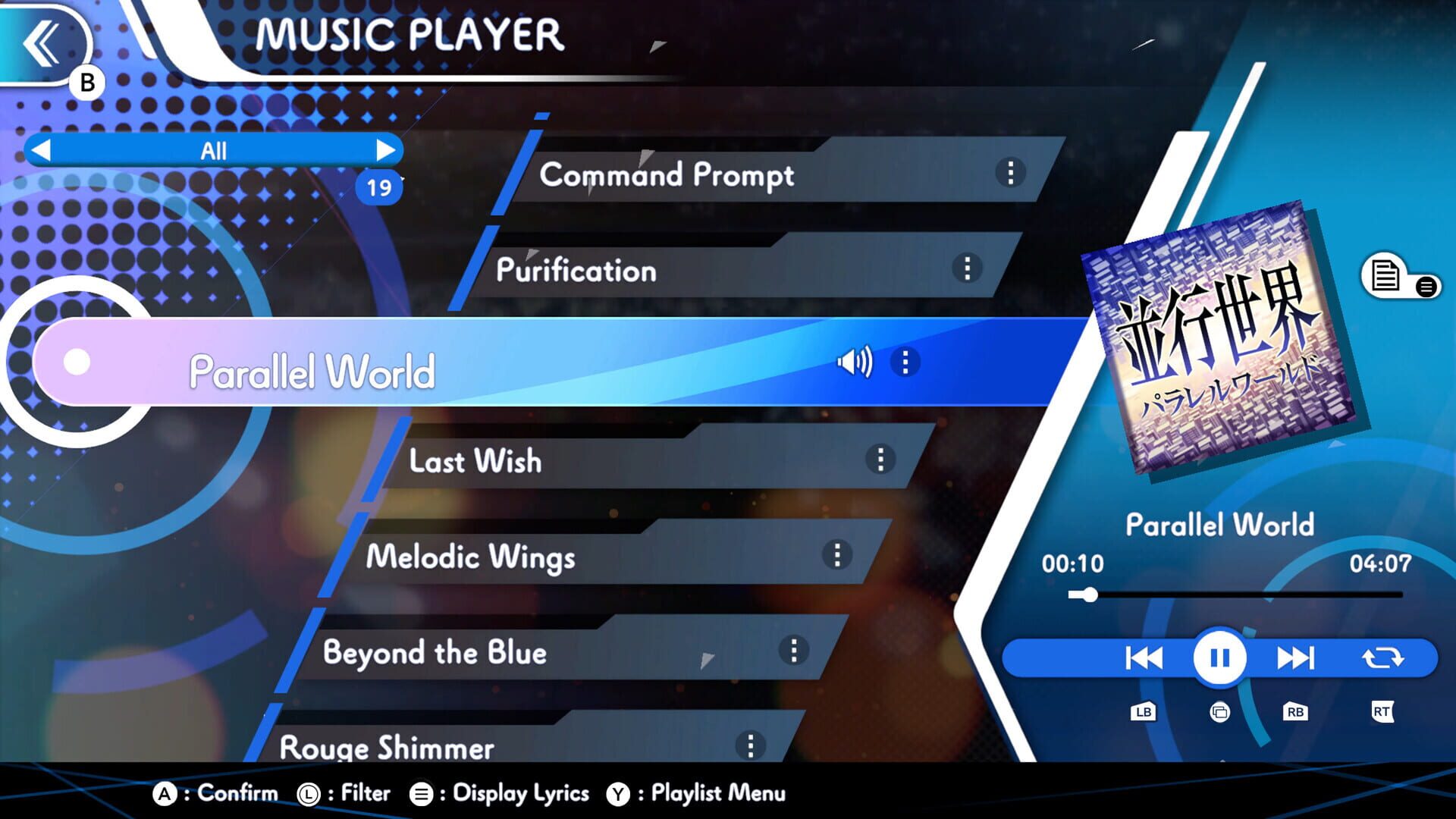 Screenshot for Gunvolt Records Cychronicle: Song Pack 1