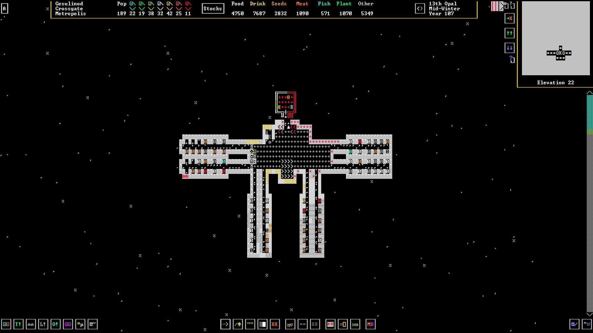 Screenshot for Dwarf Fortress