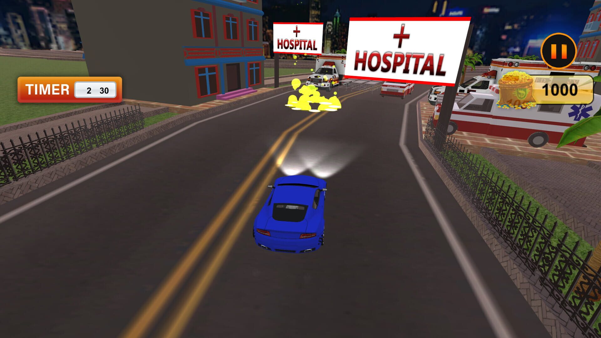Screenshot for Lunatic Taxi Driver