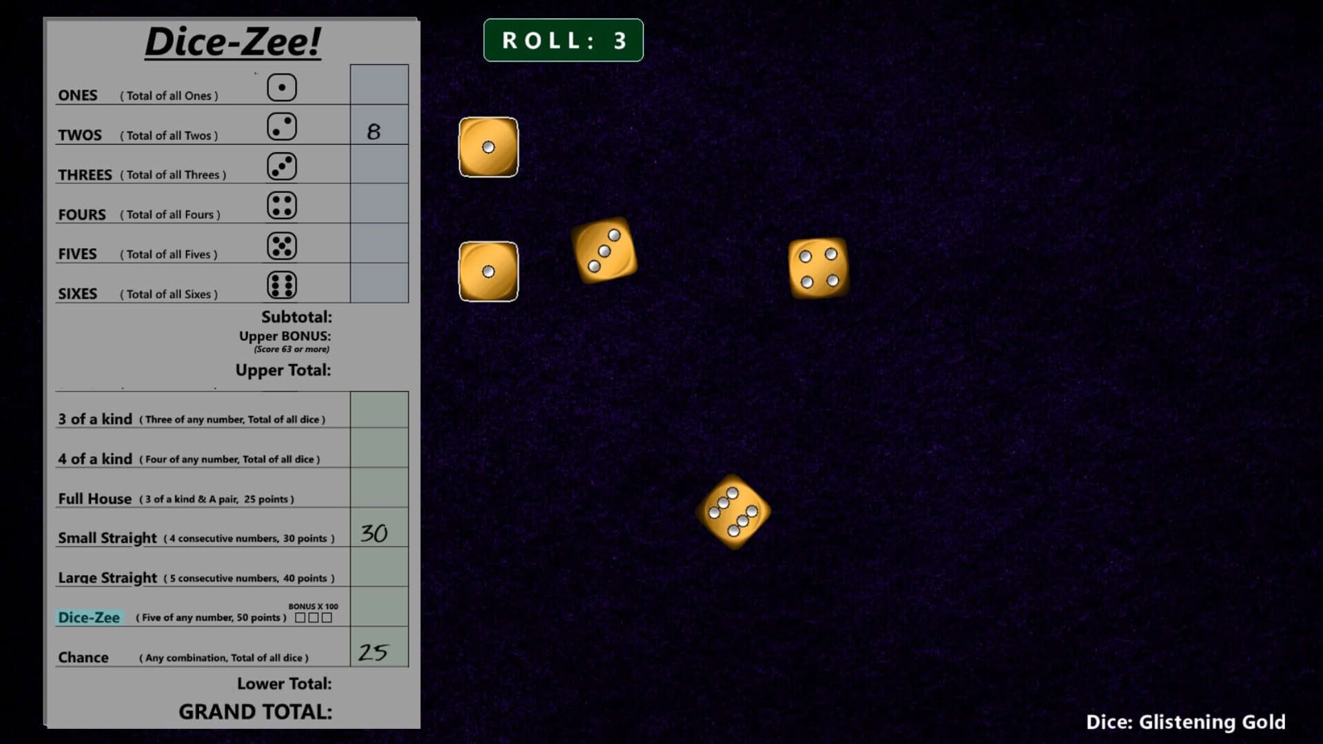 Screenshot for Dice-Zee!