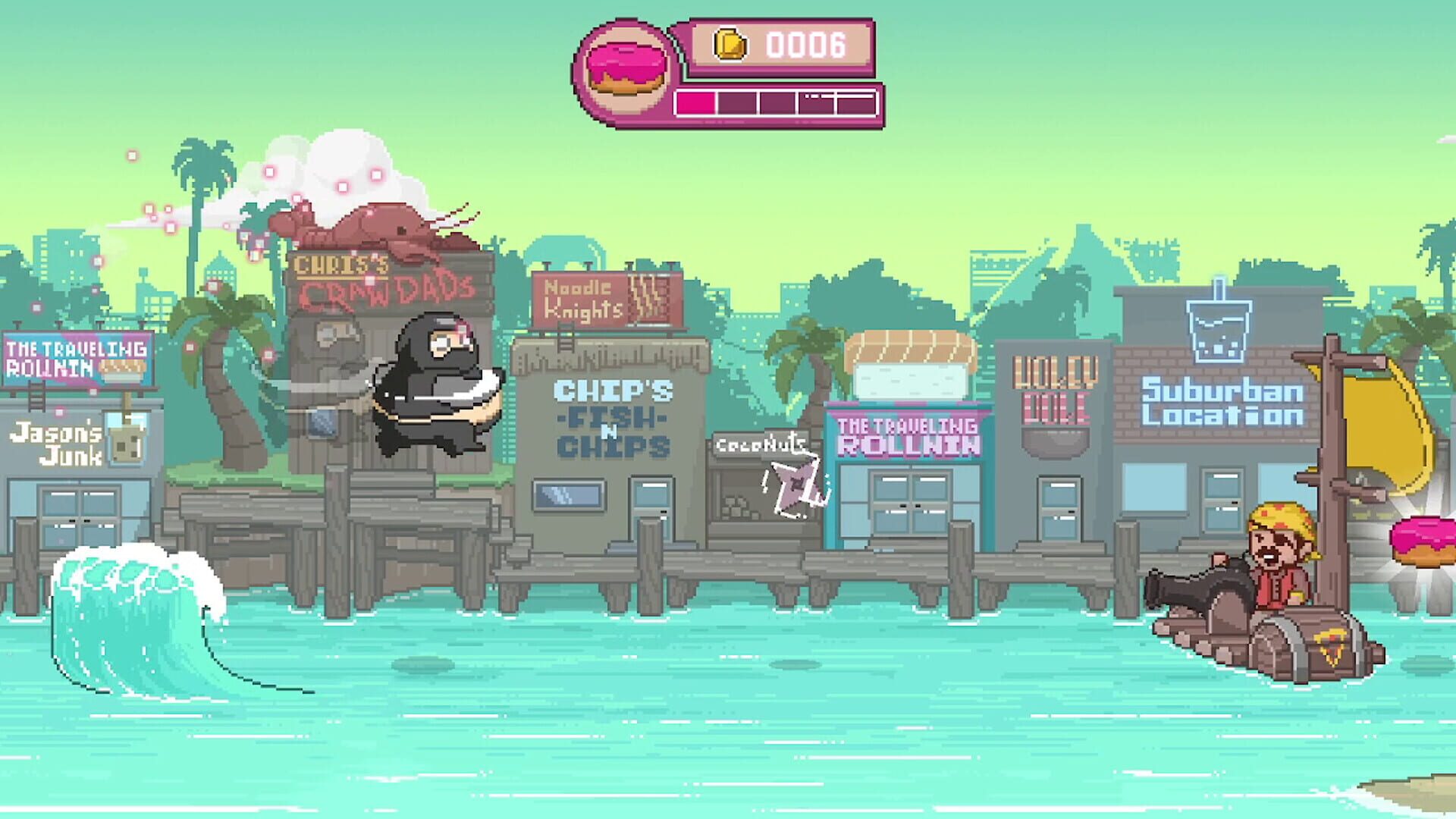 Screenshot for Ninja Chowdown: Glaze of Glory