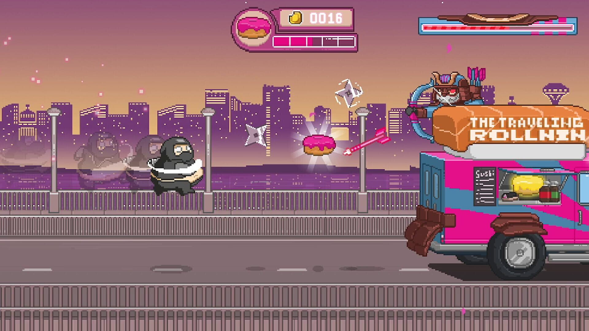 Screenshot for Ninja Chowdown: Glaze of Glory