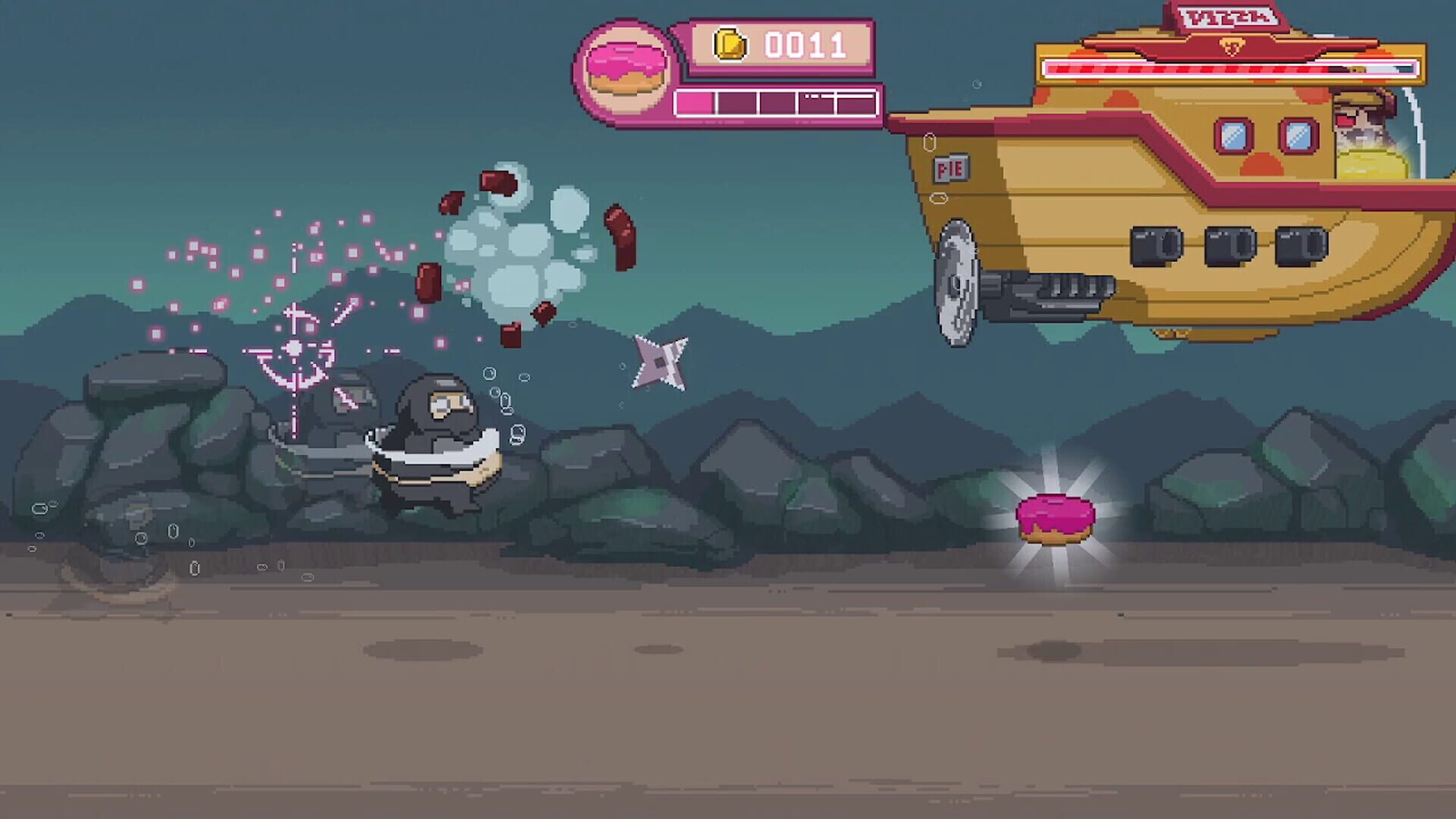 Screenshot for Ninja Chowdown: Glaze of Glory