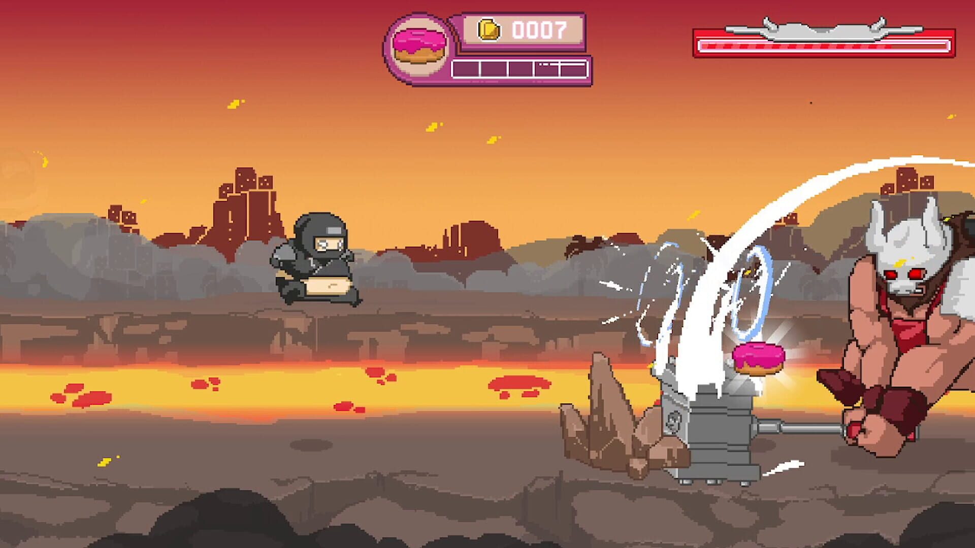 Screenshot for Ninja Chowdown: Glaze of Glory