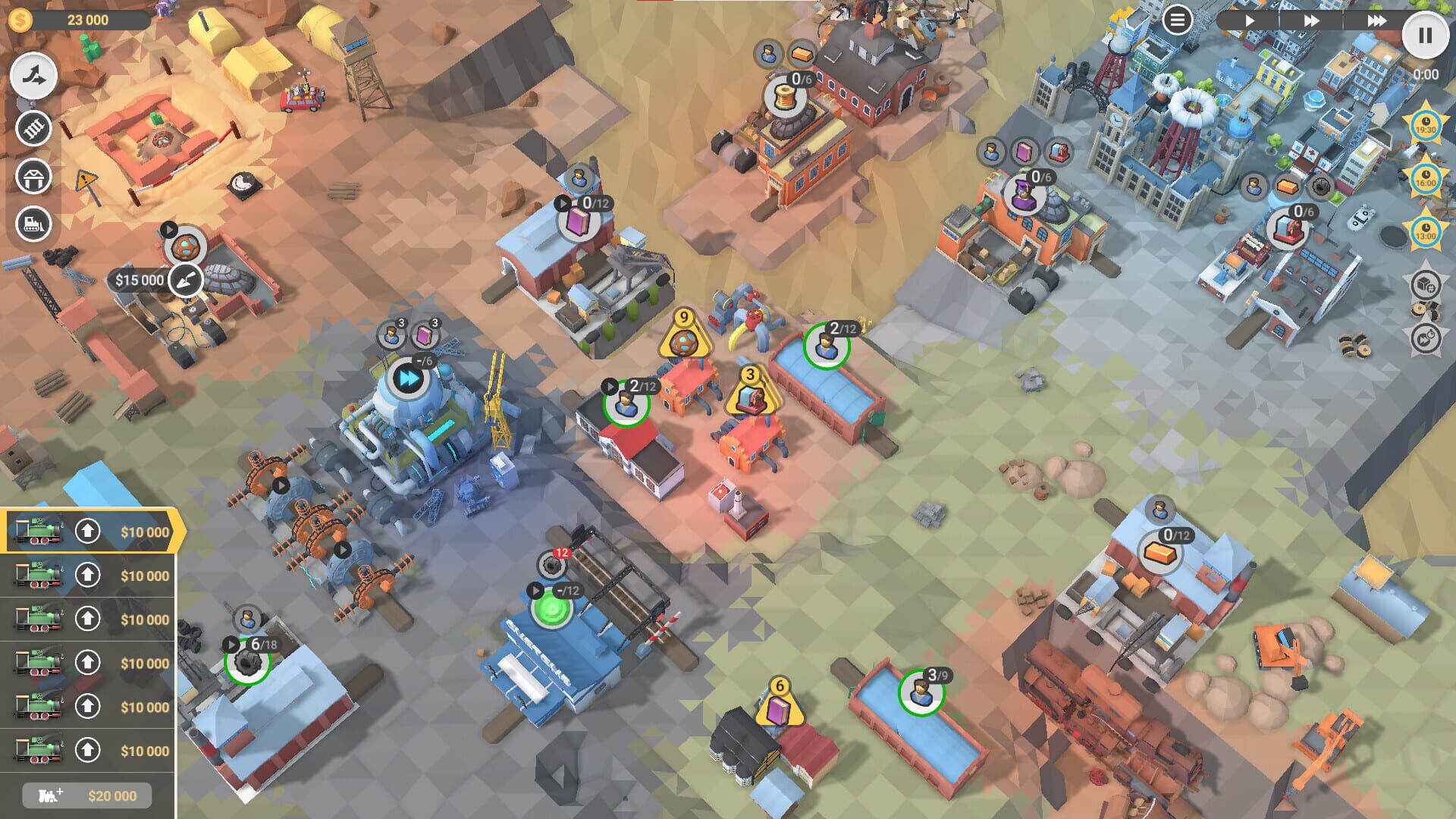 Screenshot for Train Valley 2: Patent Pending