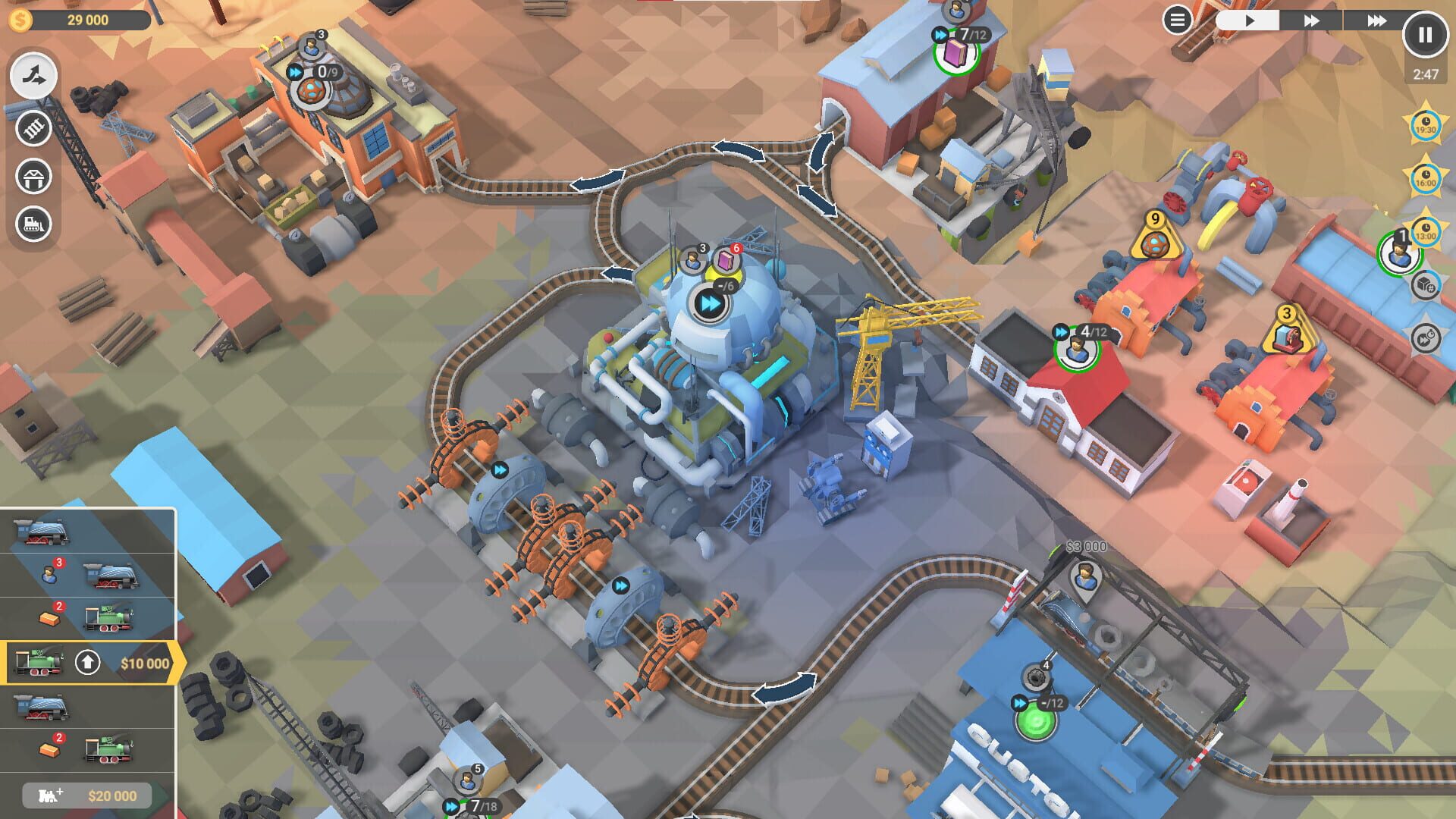 Screenshot for Train Valley 2: Patent Pending