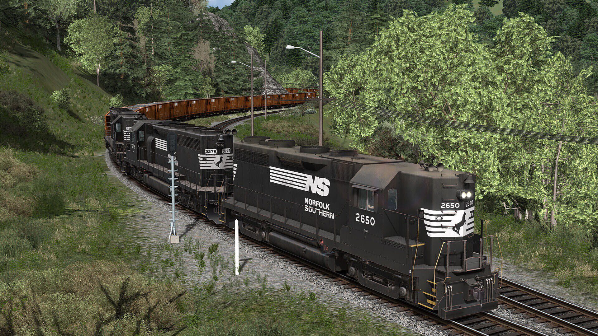 Screenshot for Train Simulator Classic: Saluda Grade Scenario Pack 02