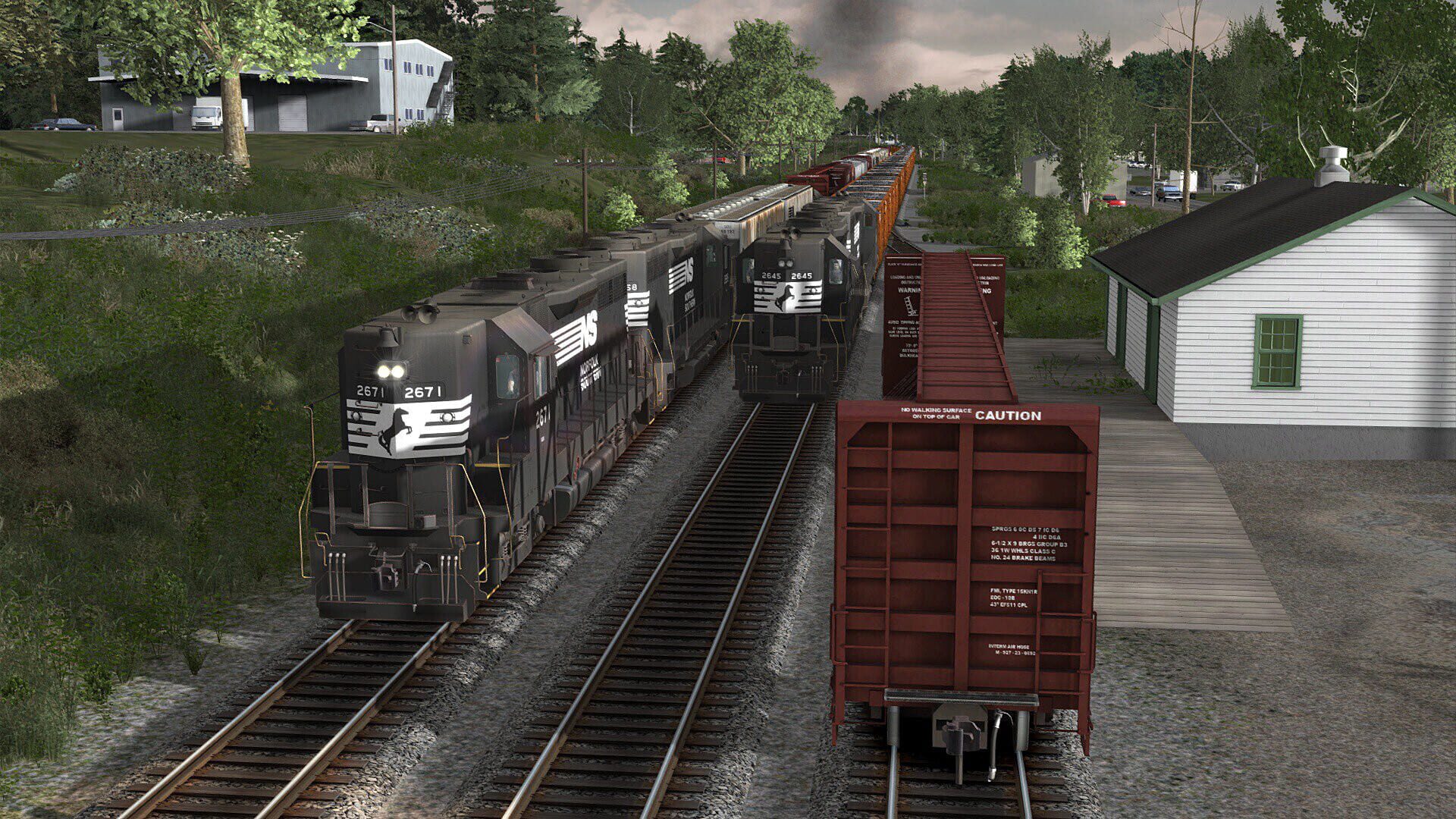 Screenshot for Train Simulator Classic: Saluda Grade Scenario Pack 02