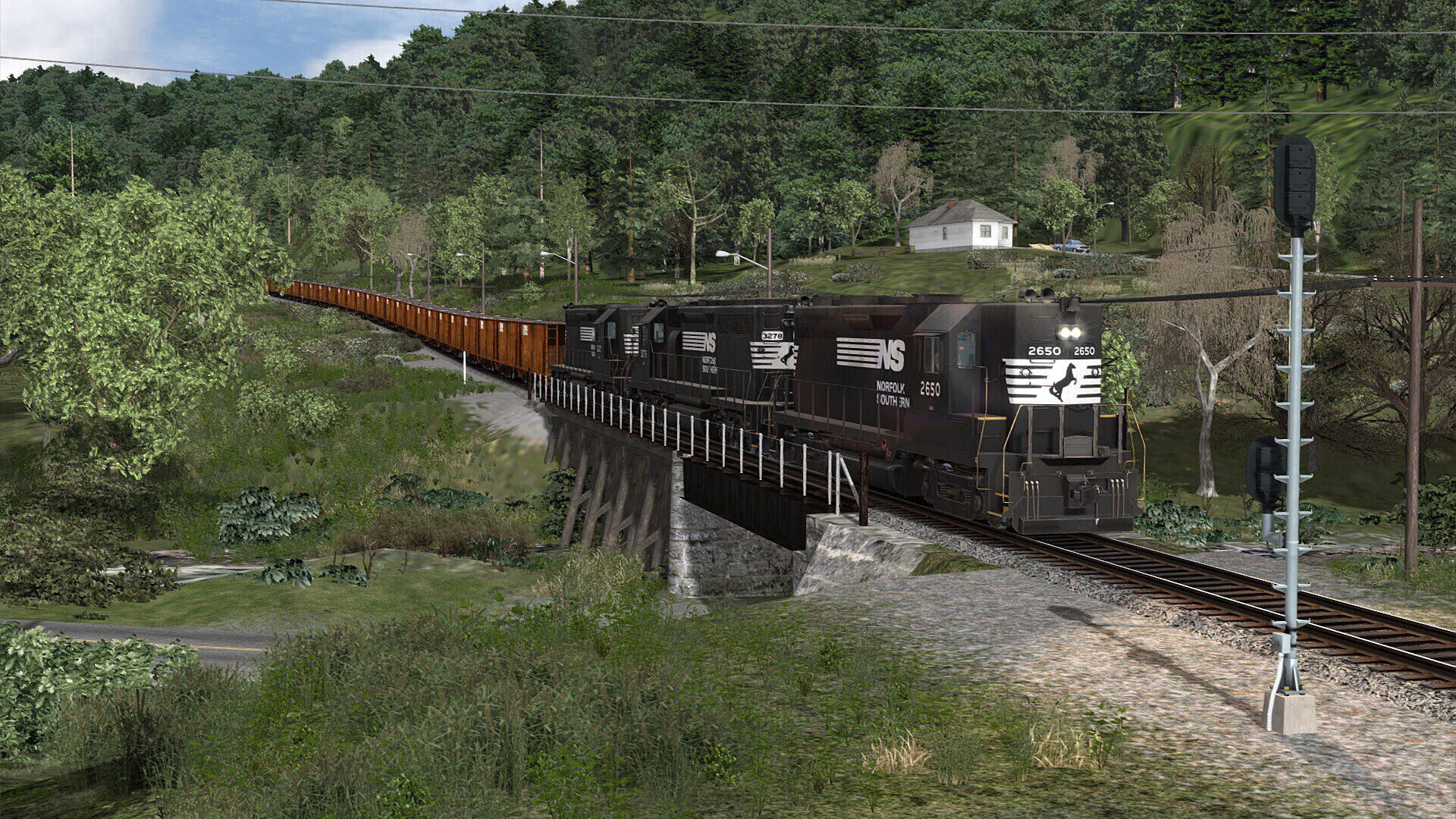 Screenshot for Train Simulator Classic: Saluda Grade Scenario Pack 02