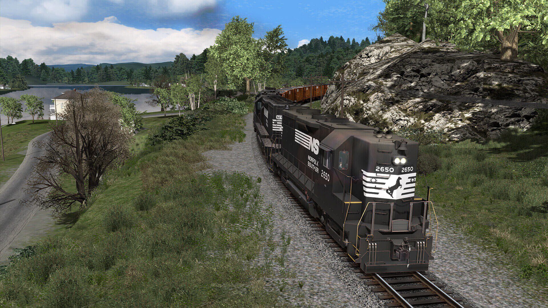 Screenshot for Train Simulator Classic: Saluda Grade Scenario Pack 02