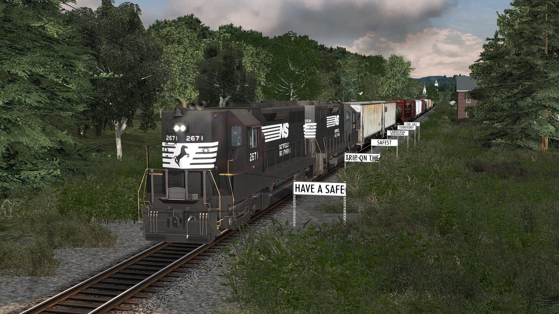 Screenshot for Train Simulator Classic: Saluda Grade Scenario Pack 02