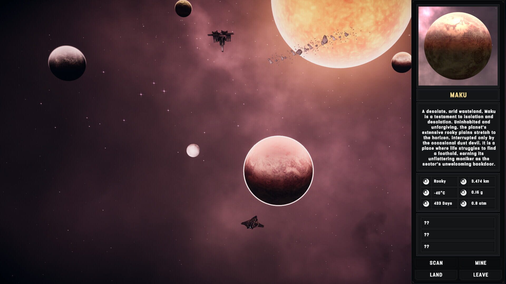 Screenshot for Sector Unknown