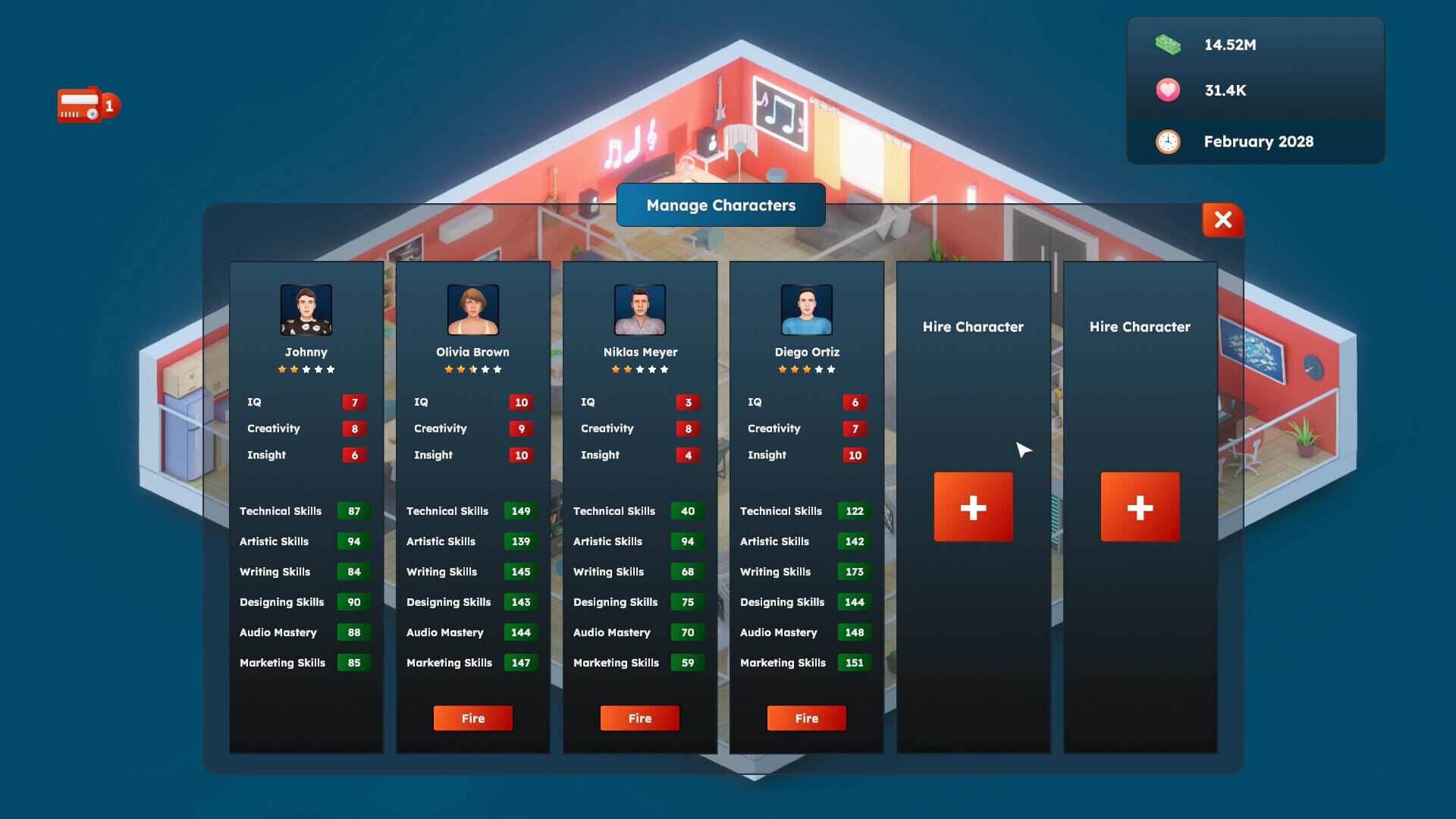 Screenshot for Game Builder Tycoon