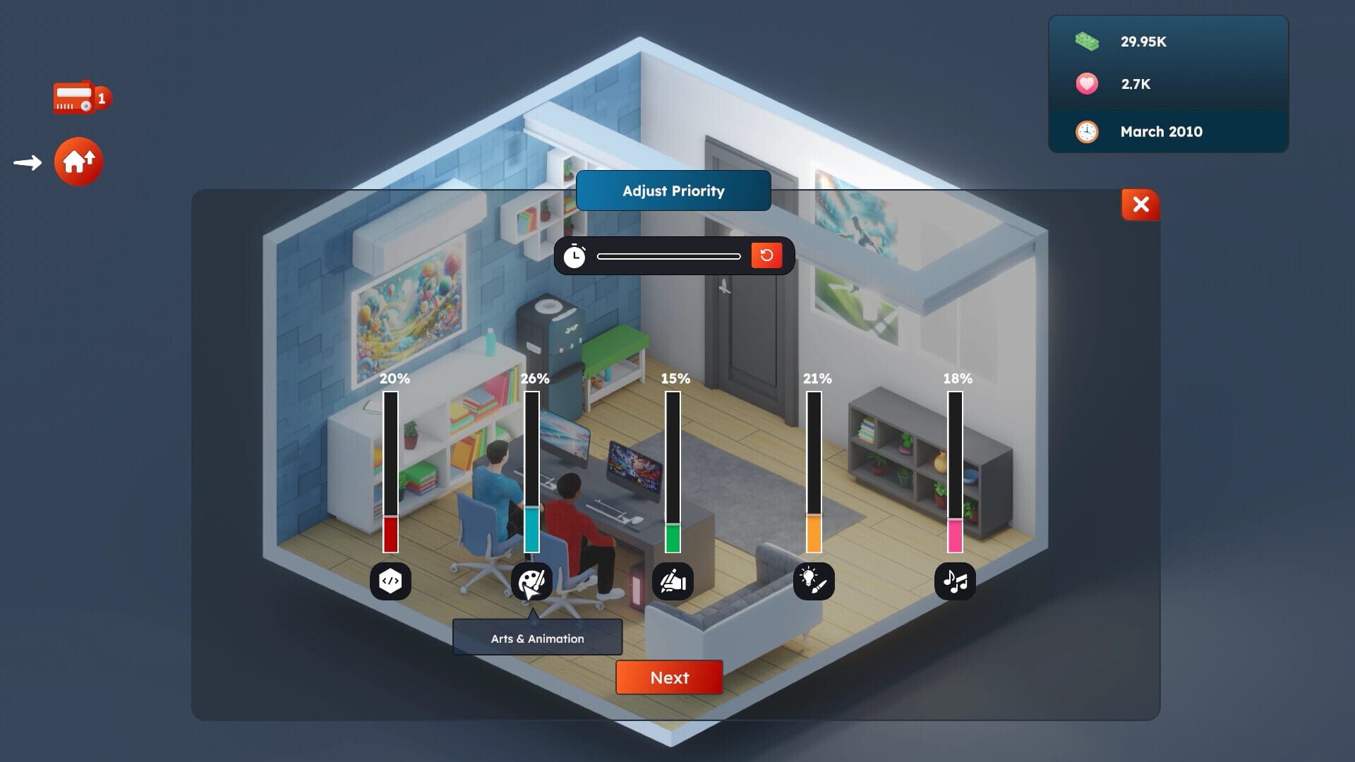 Screenshot for Game Builder Tycoon
