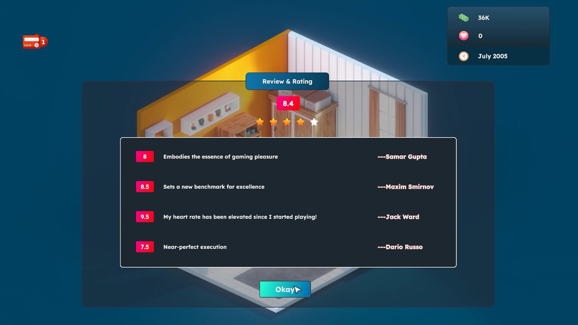 Screenshot for Game Builder Tycoon