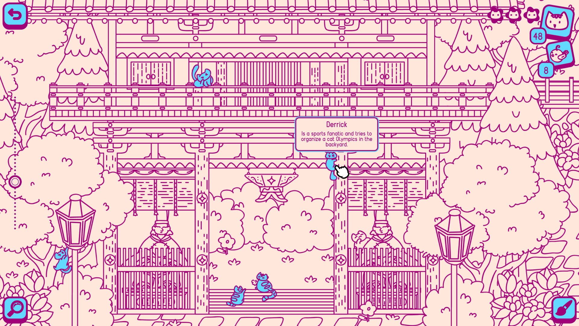 Screenshot for Cats and Seek: Kyoto
