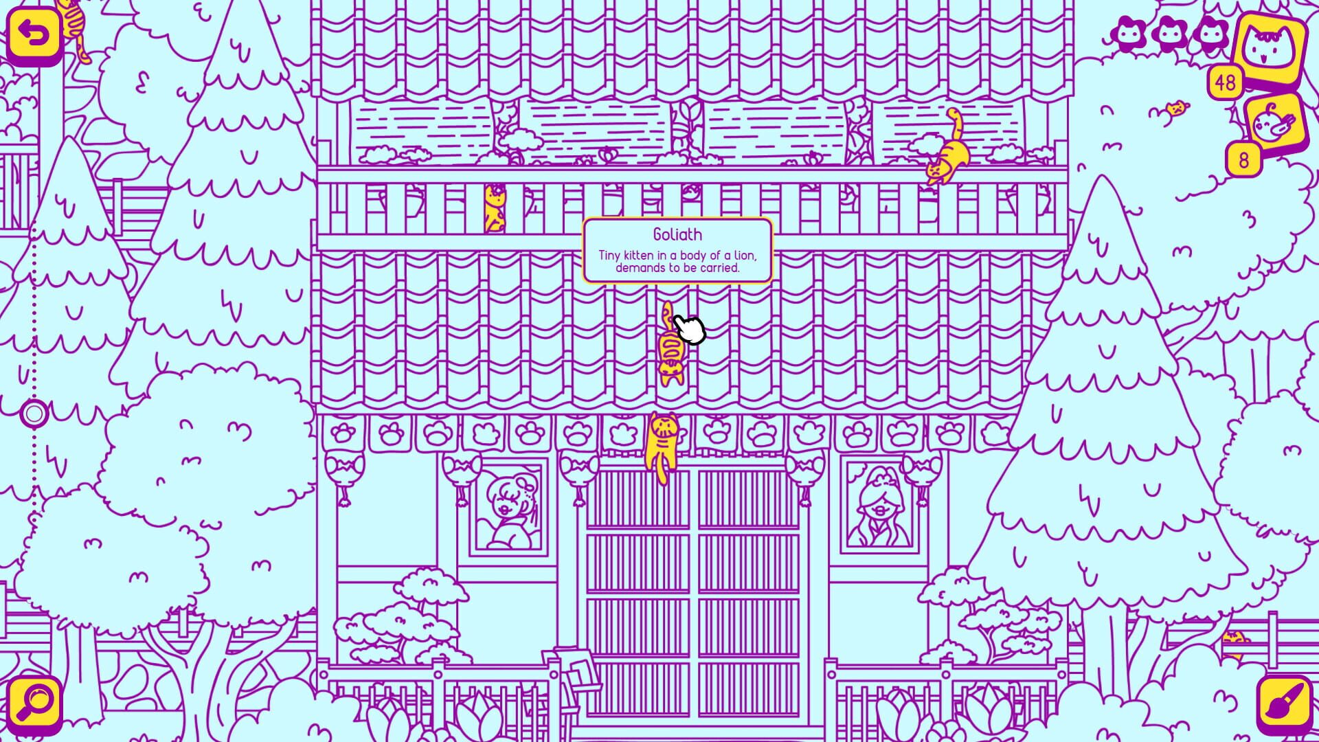 Screenshot for Cats and Seek: Kyoto
