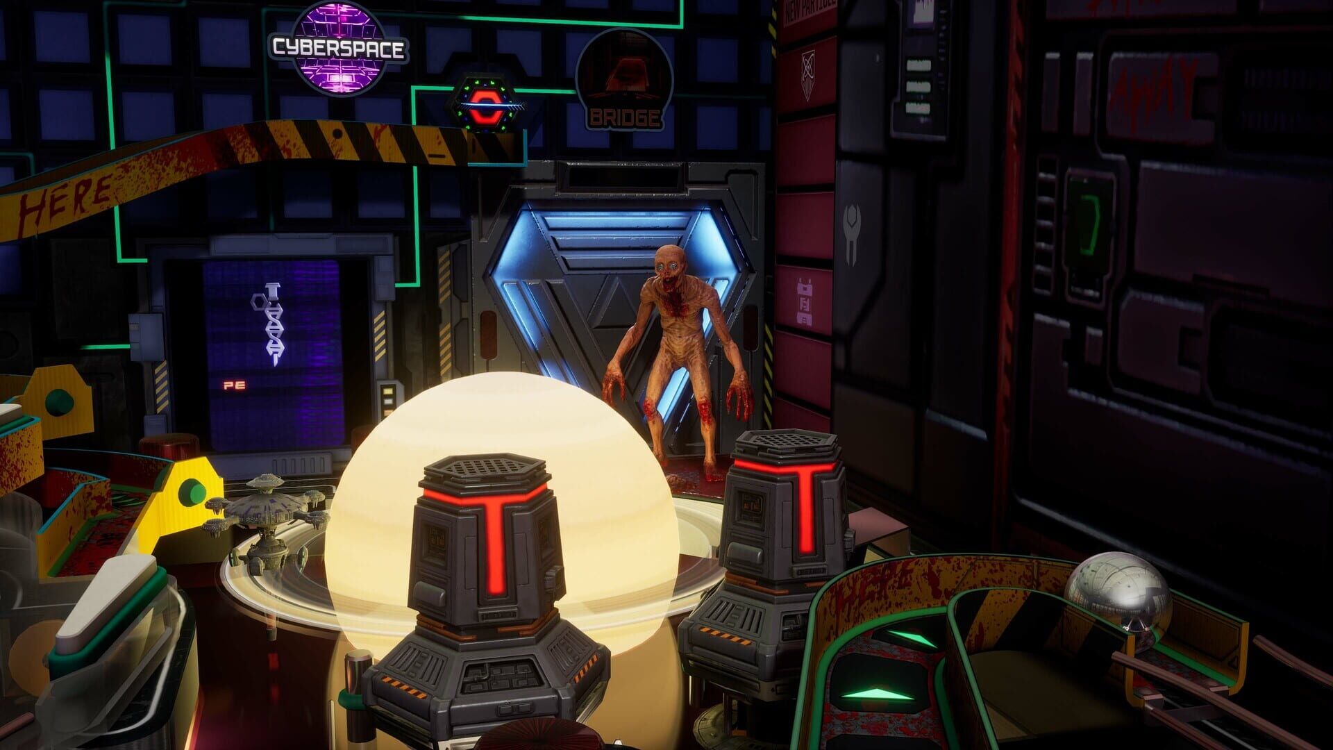 Screenshot for Pinball M: System Shock Pinball