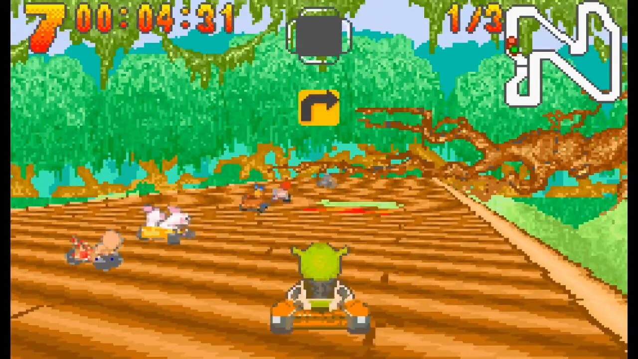 Screenshot for Shrek: Swamp Kart Speedway