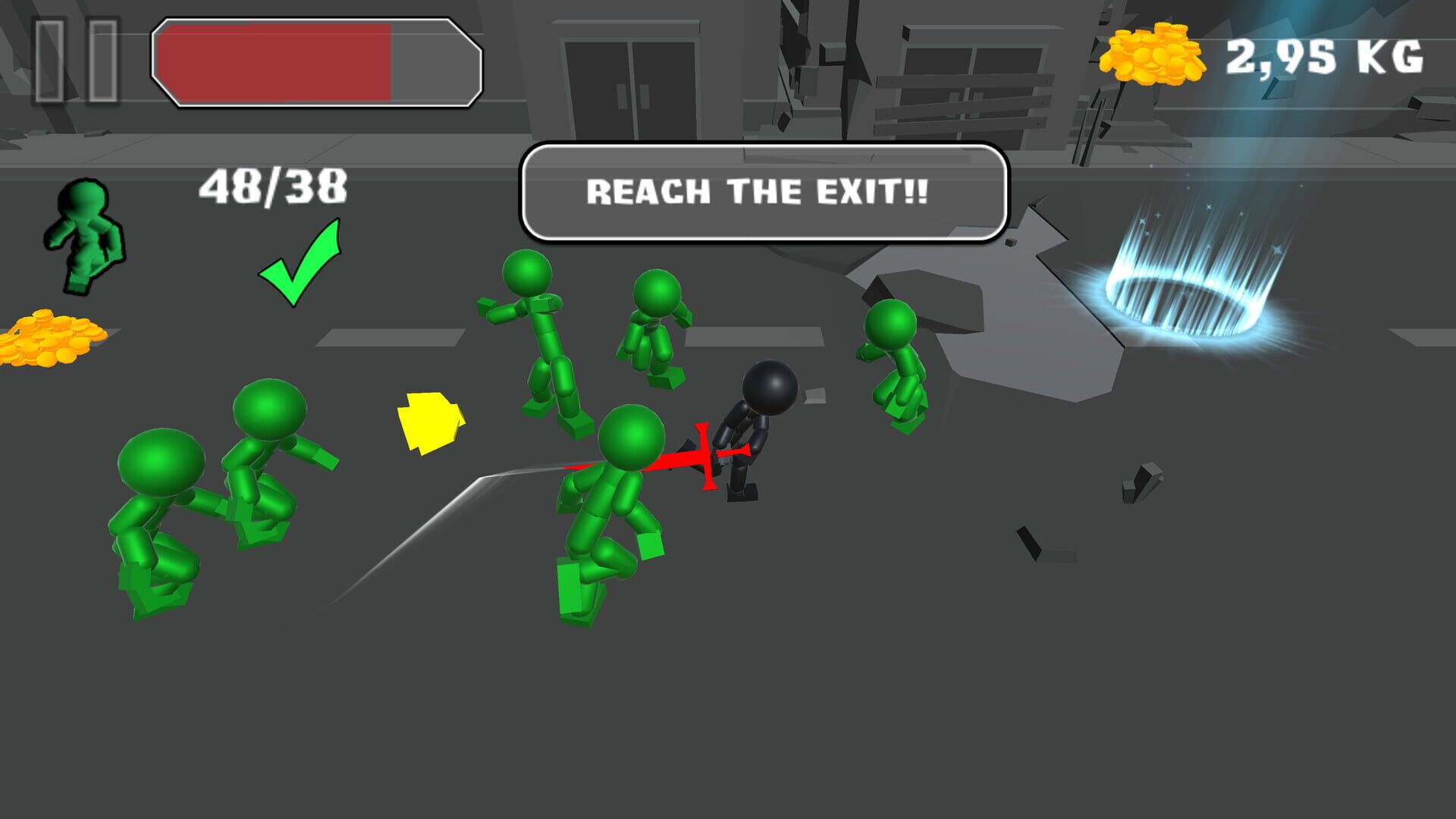 Screenshot for Stickman Killing Zombie