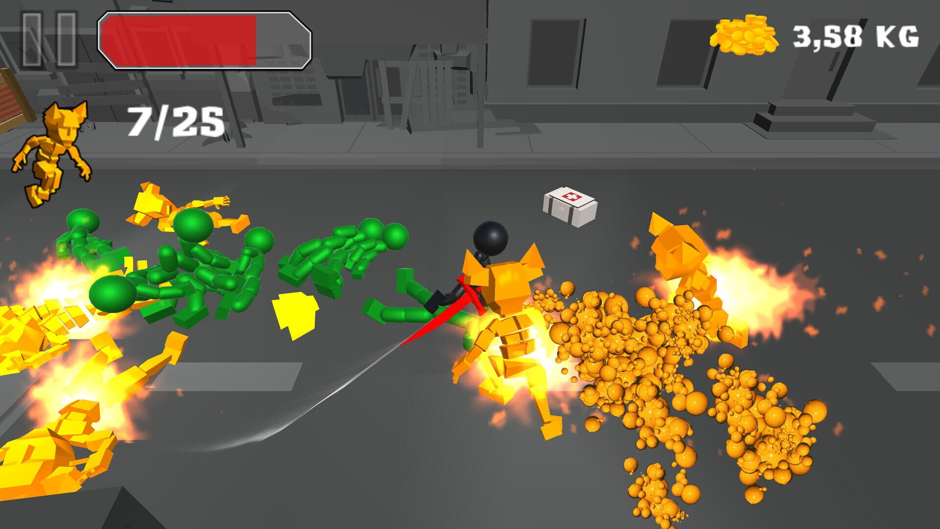 Screenshot for Stickman Killing Zombie