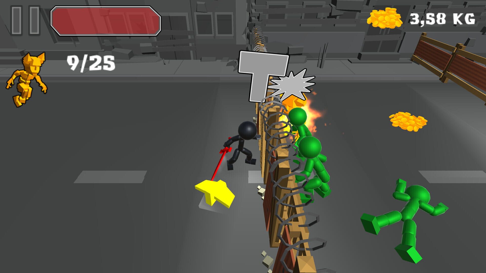 Screenshot for Stickman Killing Zombie