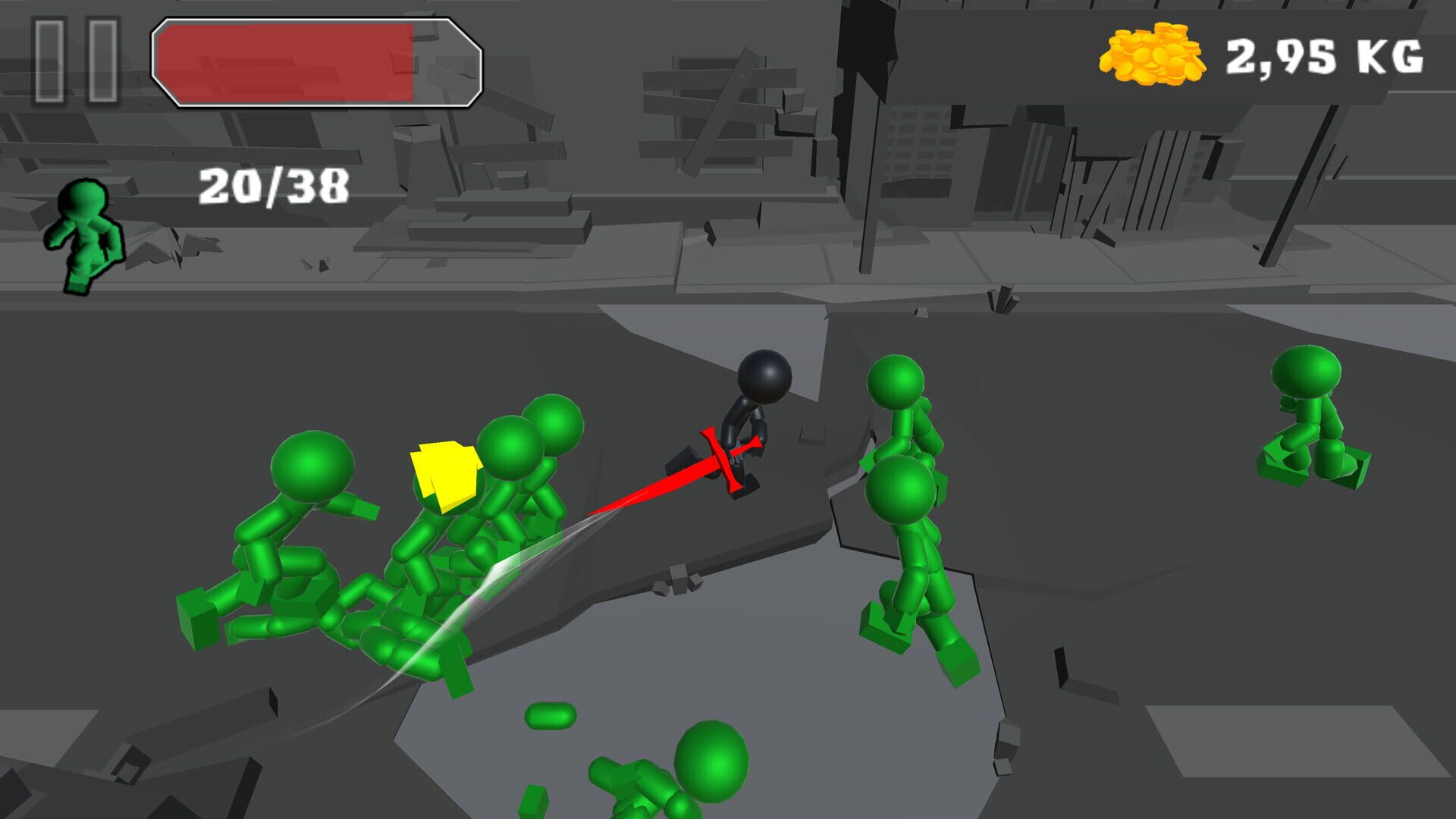 Screenshot for Stickman Killing Zombie
