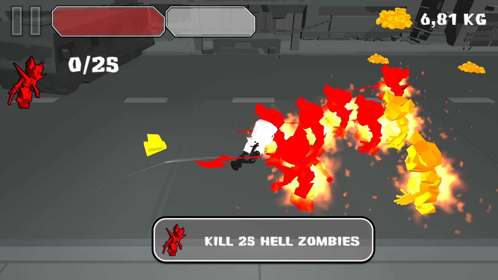 Screenshot for Stickman Killing Zombie