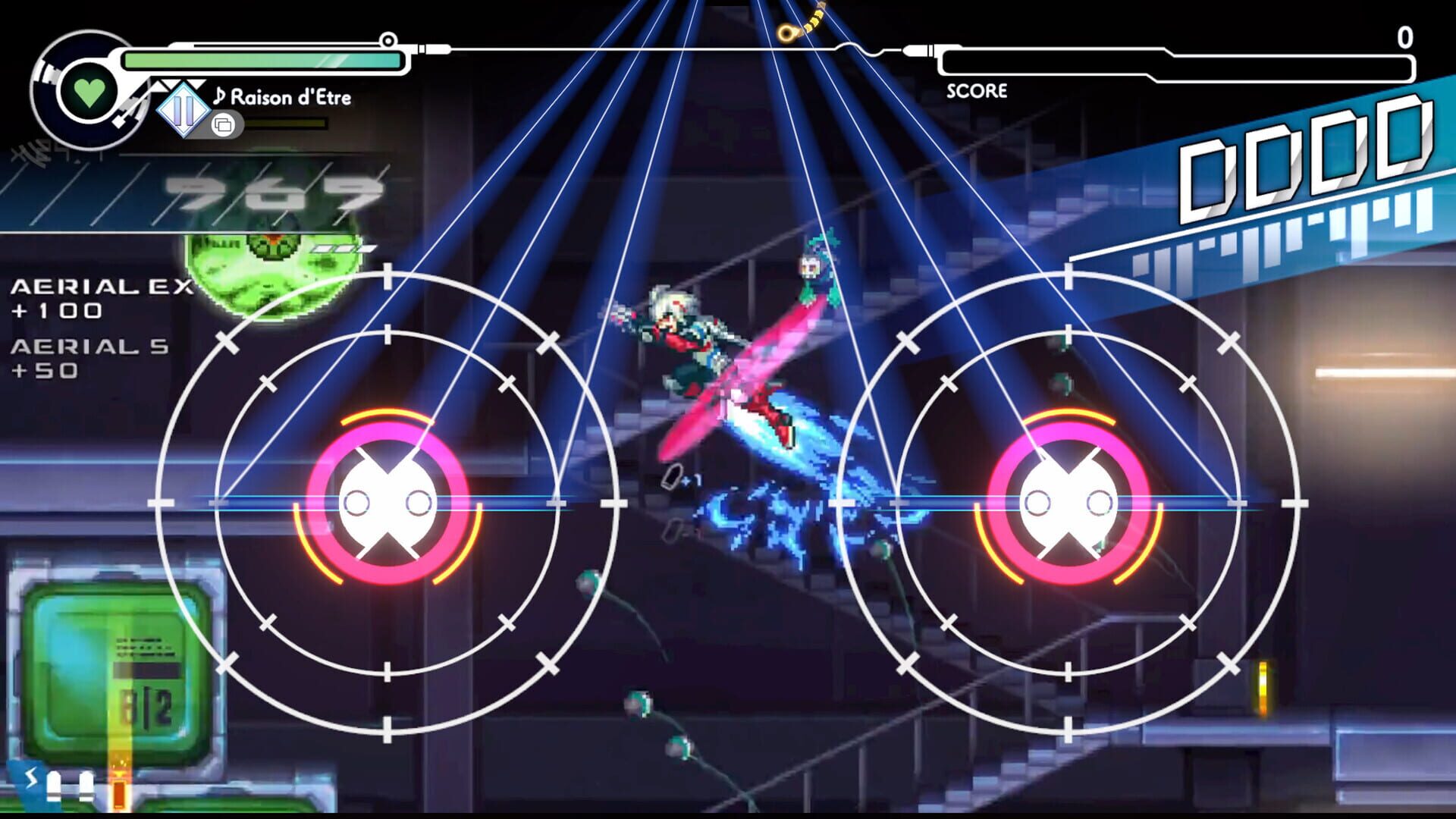 Screenshot for Gunvolt Records Cychronicle: Song Pack 4