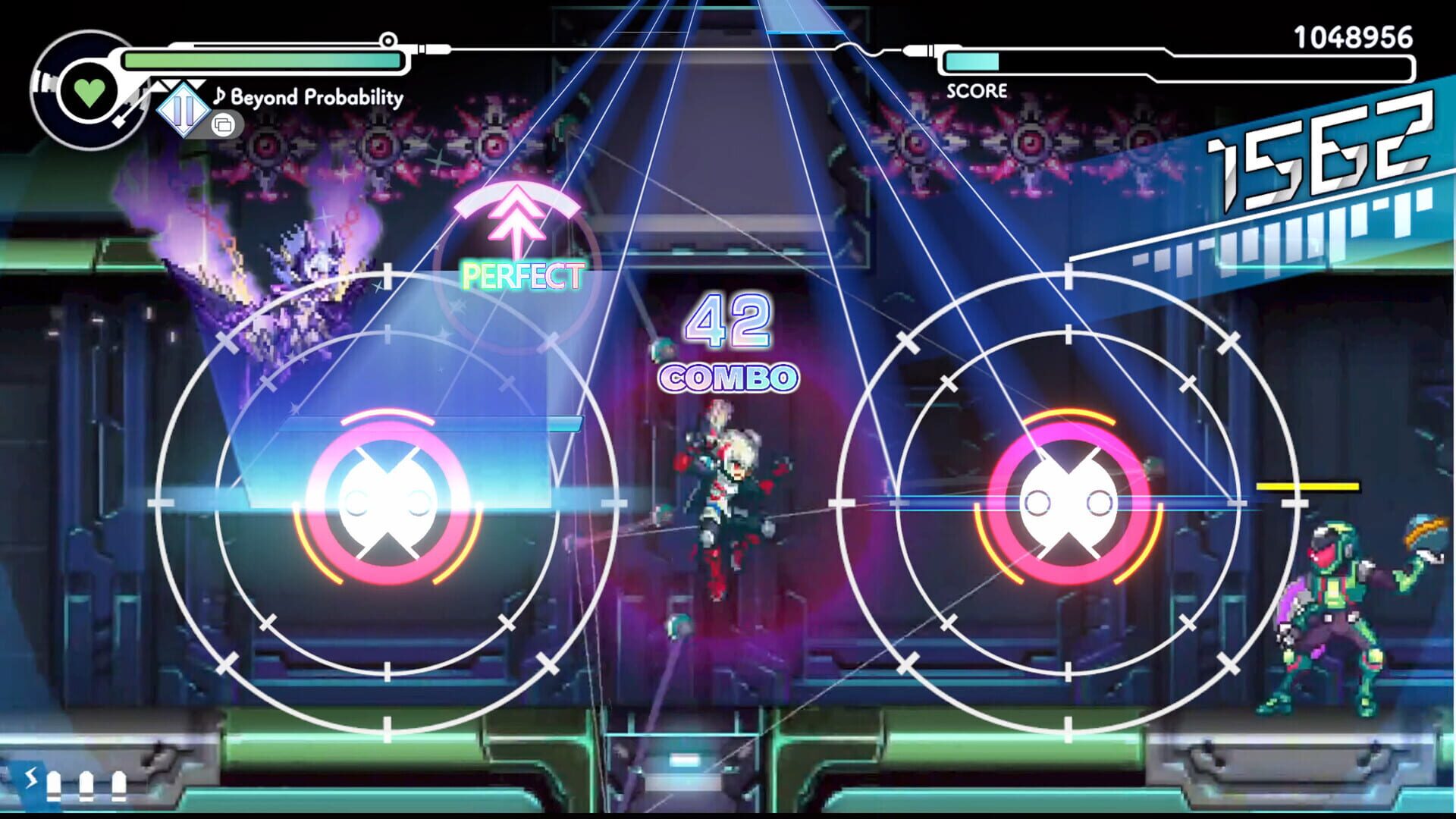 Screenshot for Gunvolt Records Cychronicle: Song Pack 4