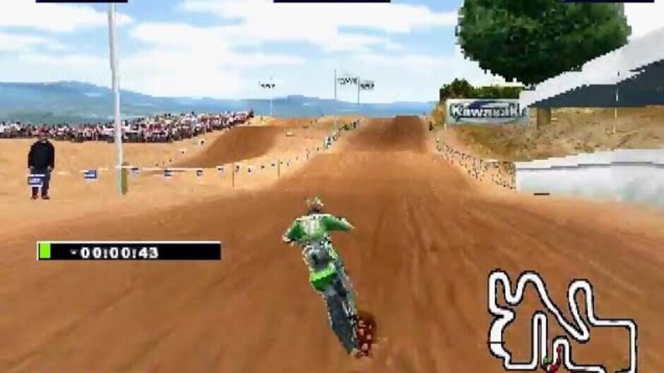 Screenshot for Championship Motocross 2001 featuring Ricky Carmichael